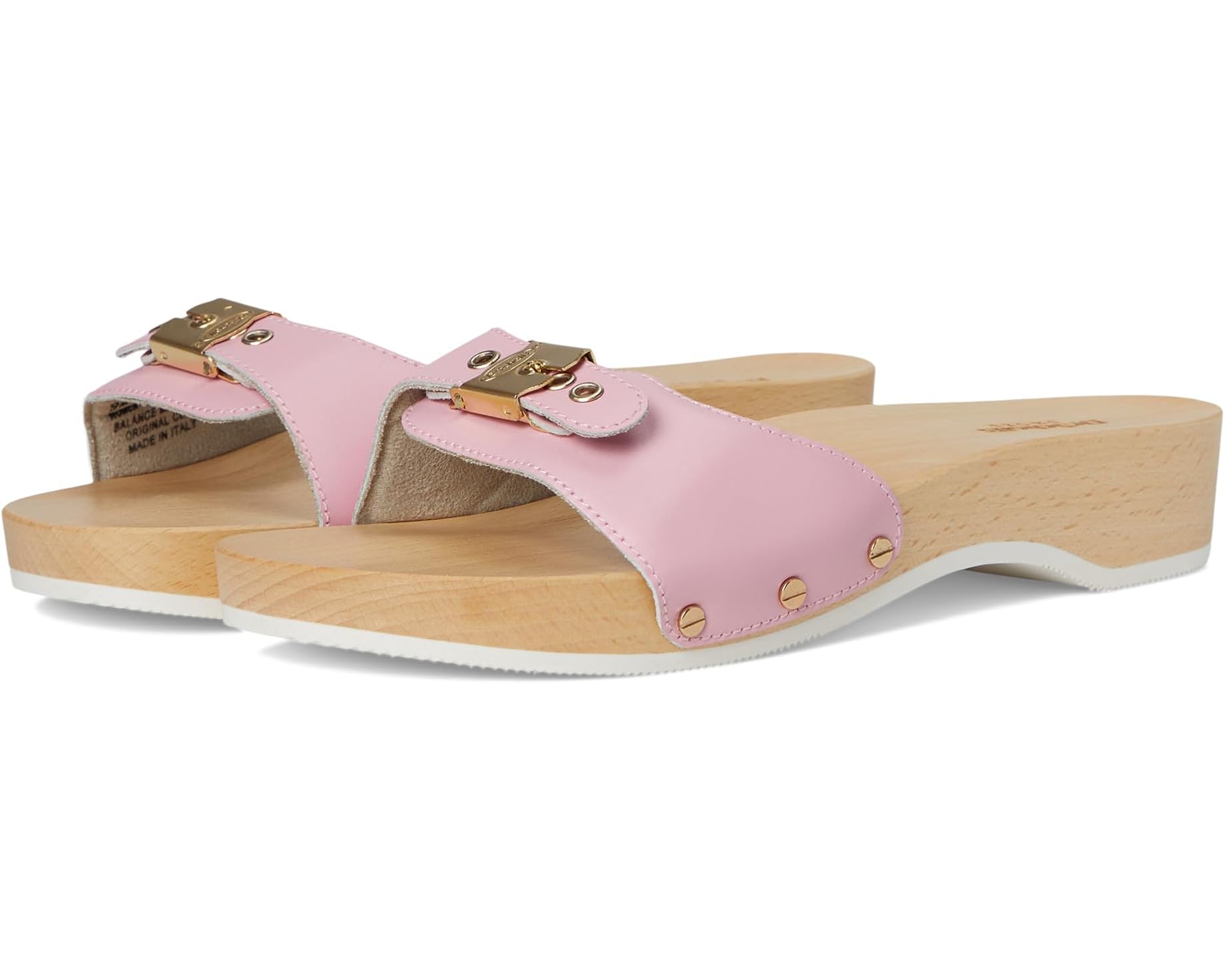 (取寄) レディース オリジナル スライド Dr. Scholl's women Original Slides Pink Leather｜スウィートラグ 30,836円
