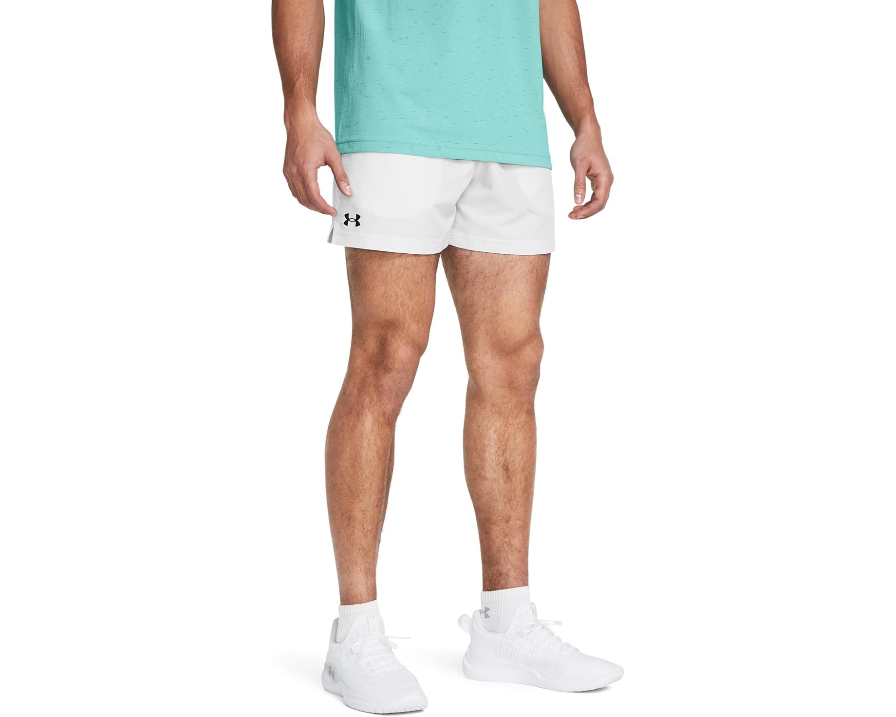 (取寄) アンダーアーマー メンズ テック ウーブン 5-インチ ショーツ Under Armour men Tech Woven 5-inch Shorts Distant Gray/Black|スウィートラグ