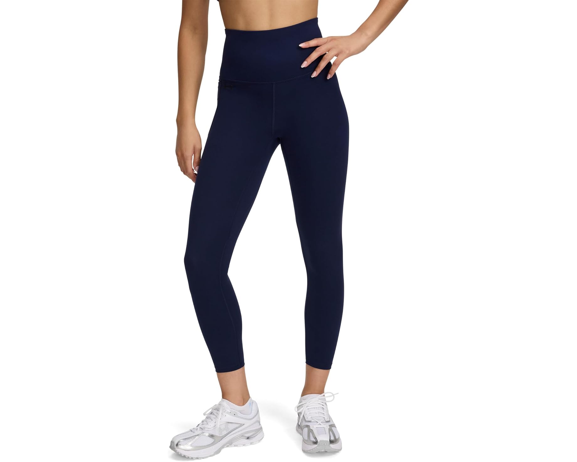 (取寄) アンダーアーマー レディース モーション ウルトラ ハイライズ アンクル レギングス Under Armour women Motion Ultra High-Rise Ankle Leggings Midnight Navy/Black|スウィートラグ