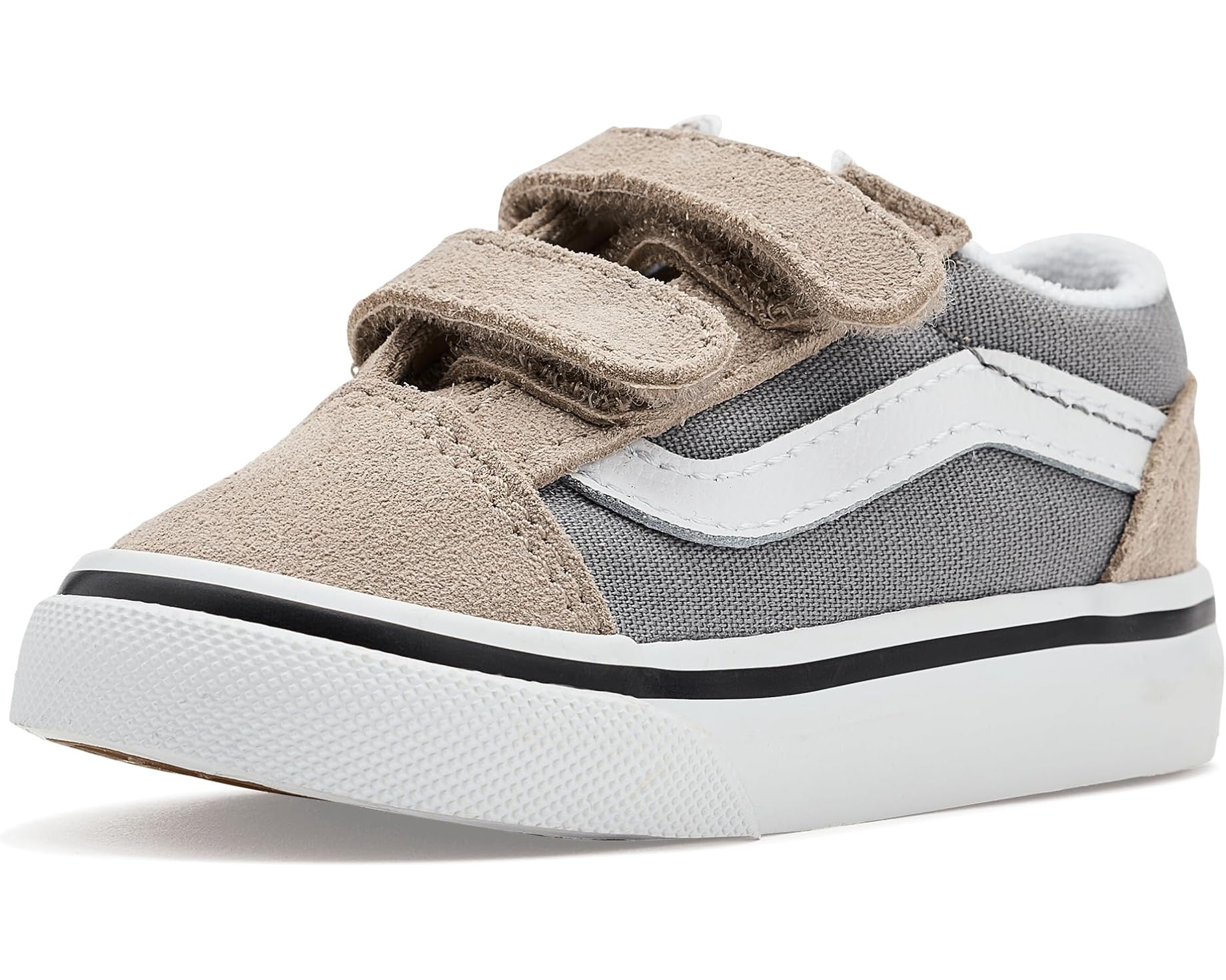 (取寄) バンズ キッズ オールド スクール V (インファント/トドラー) Vans kids Old Skool V (Infant/Toddler) Two-tone Frost Gray|スウィートラグ