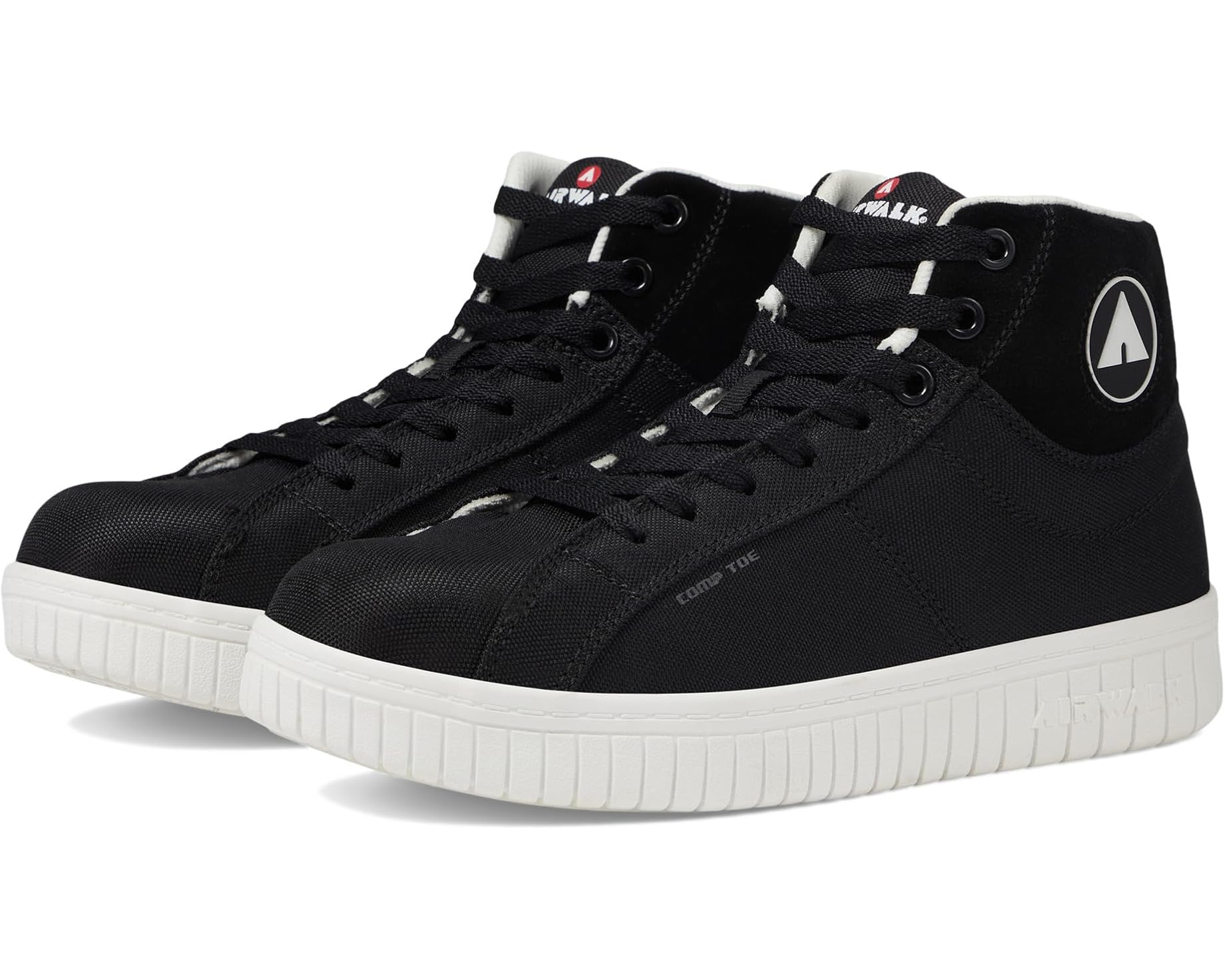 (取寄) エアウォークワーク メンズ デュース ミッド コンプ トゥ エー SR Airwalk Work men Deuce Mid Comp Toe EH SR White/Black｜スウィートラグ 31,356円