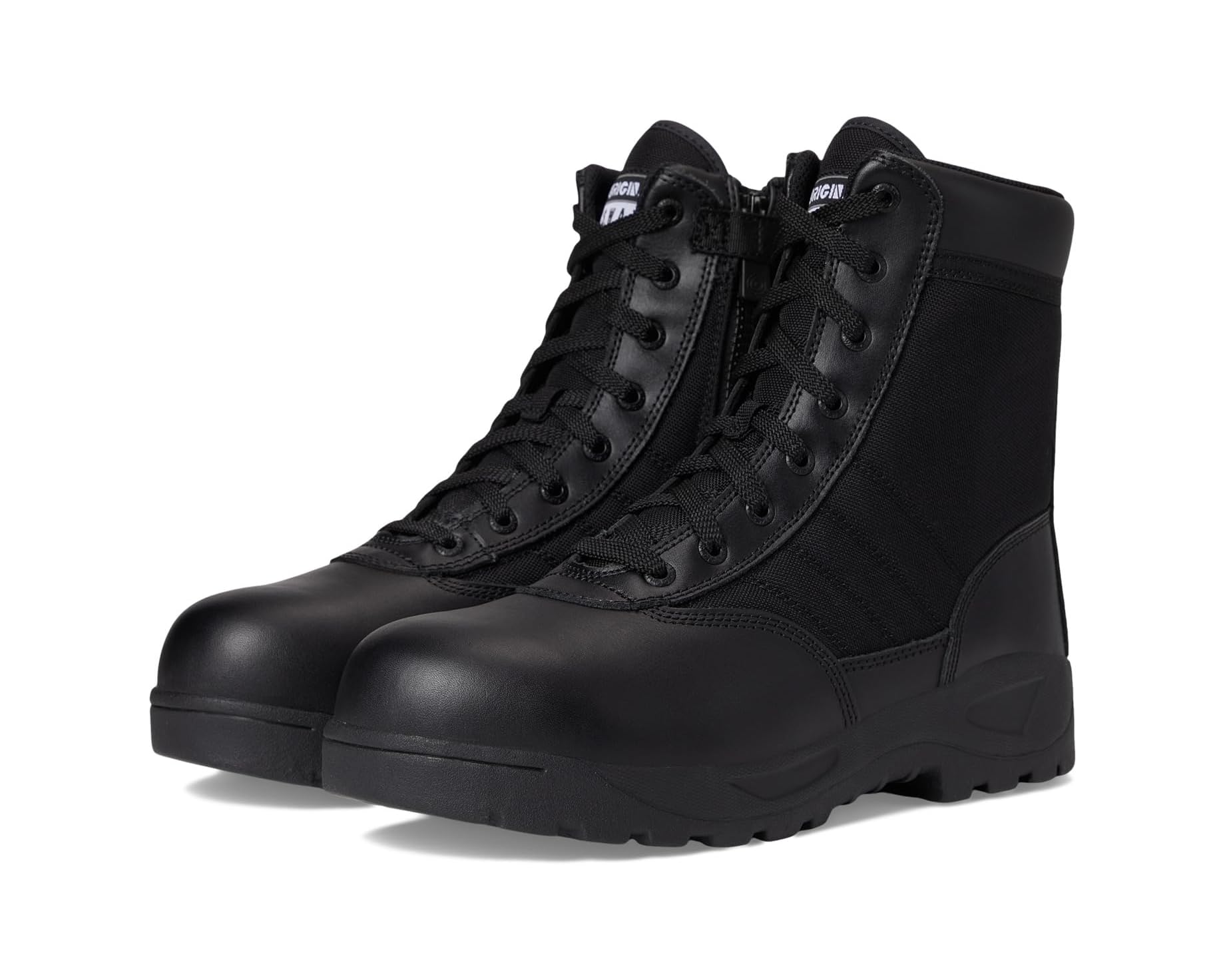 (取寄) オリジナル スワット ユニセックス クラシック 9 サイド ジップ セーフティー トゥ Original S.W.A.T. unisex Classic 9" Side Zip Safety Toe Black|スウィートラグ