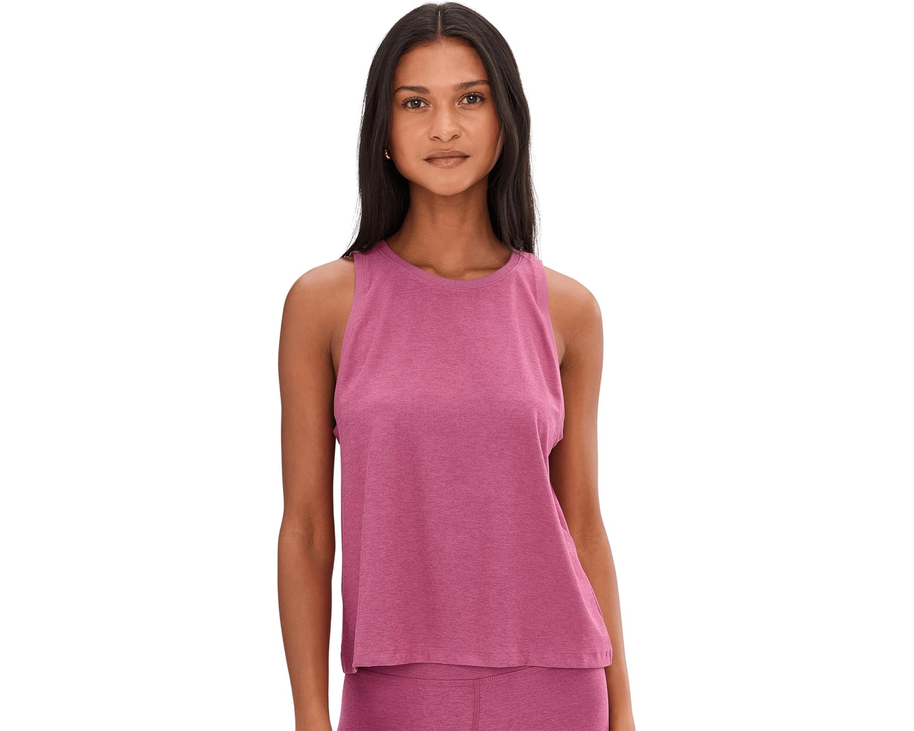 (取寄) ビヨンドヨガ レディース フェザーウェイト リバランス タンク Beyond Yoga women Featherweight Rebalance Tank Smooth Mauve Heather｜スウィートラグ