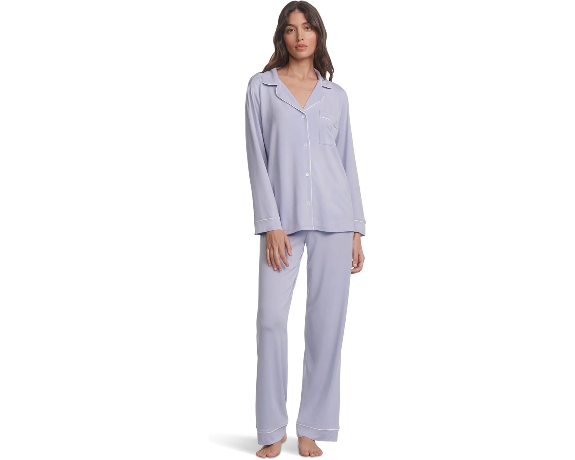(取寄) エバージェイ レディース ジゼル - Pj セット Eberjey women Gisele - PJ Set Lavender Dusk/Ivory｜スウィートラグ