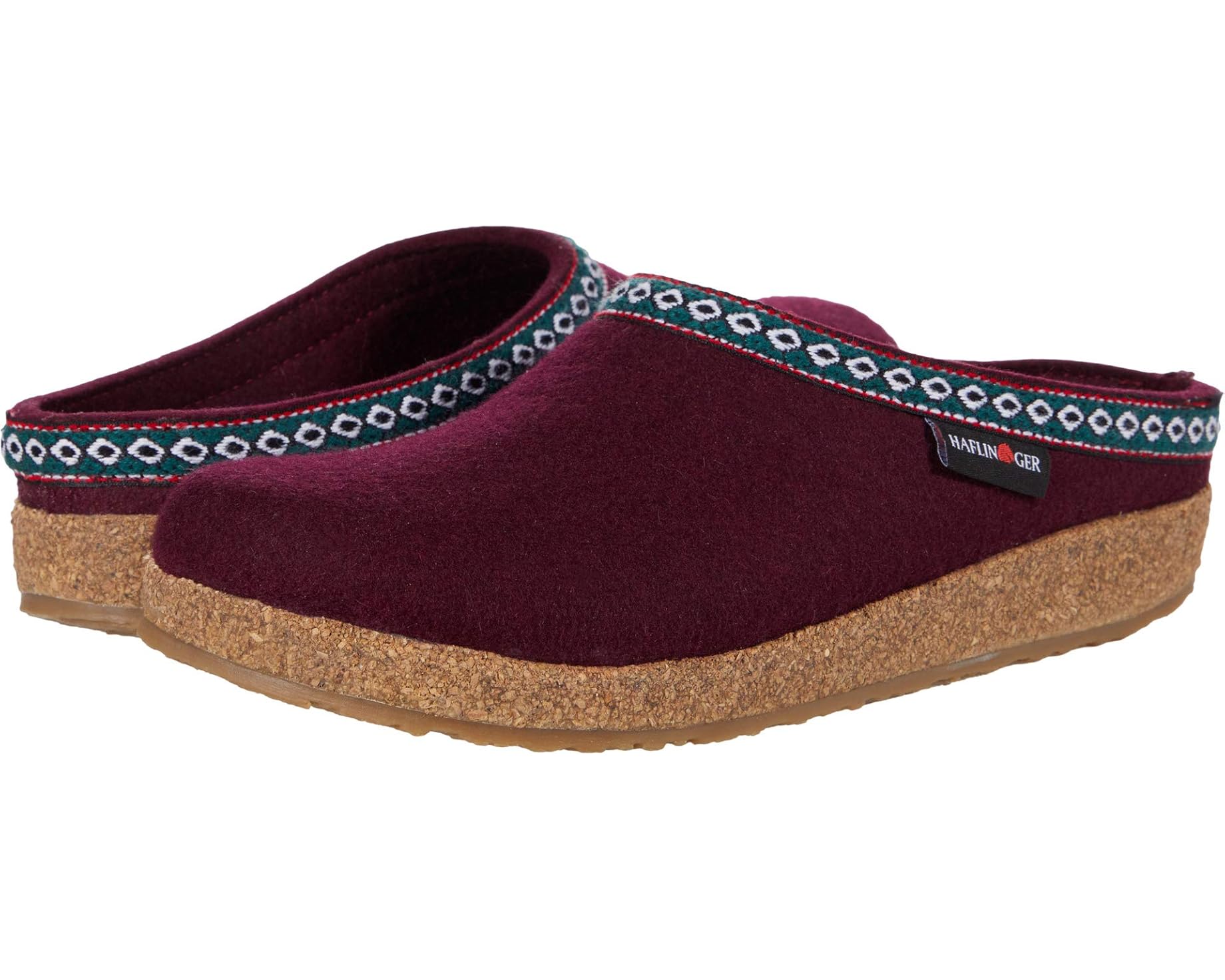 (取寄) ハフリンガー ユニセックス GZ クラシック グリズリー Haflinger unisex GZ Classic Grizzly Bordo｜スウィートラグ