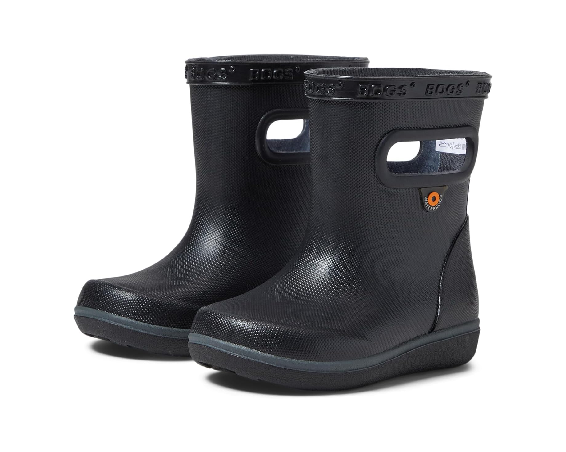 (取寄) ボグス キッズ スキッパー リ ソリッド (トドラー) Bogs kids Skipper II Solid (Toddler) Black｜スウィートラグ