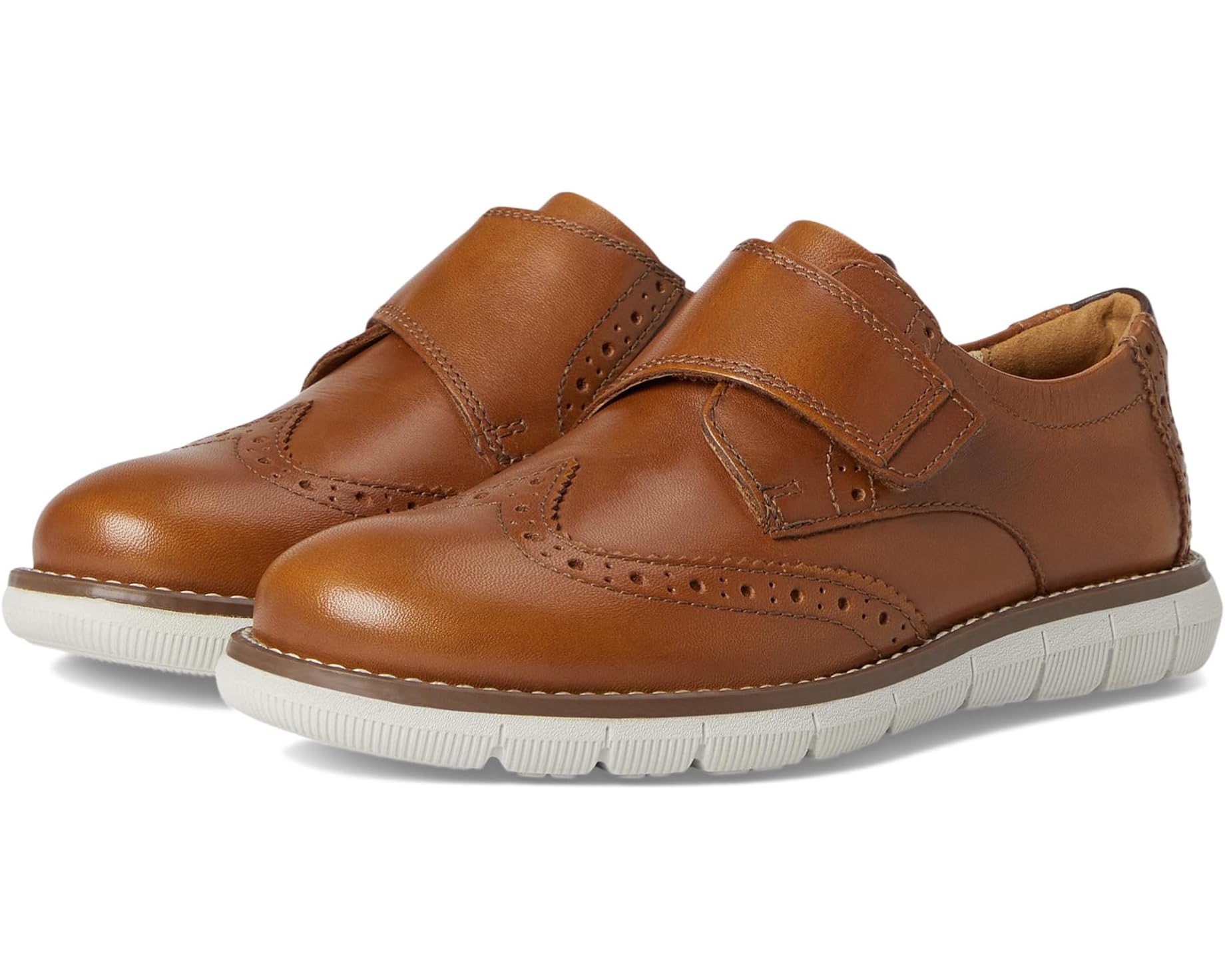 (取寄) ジョンストン&マーフィー キッズ ホールデン ウイング ティップ (トドラー/リトル キッド) Johnston & Murphy kids Holden Wing Tip (Toddler/Little Kid) Tan|スウィートラグ