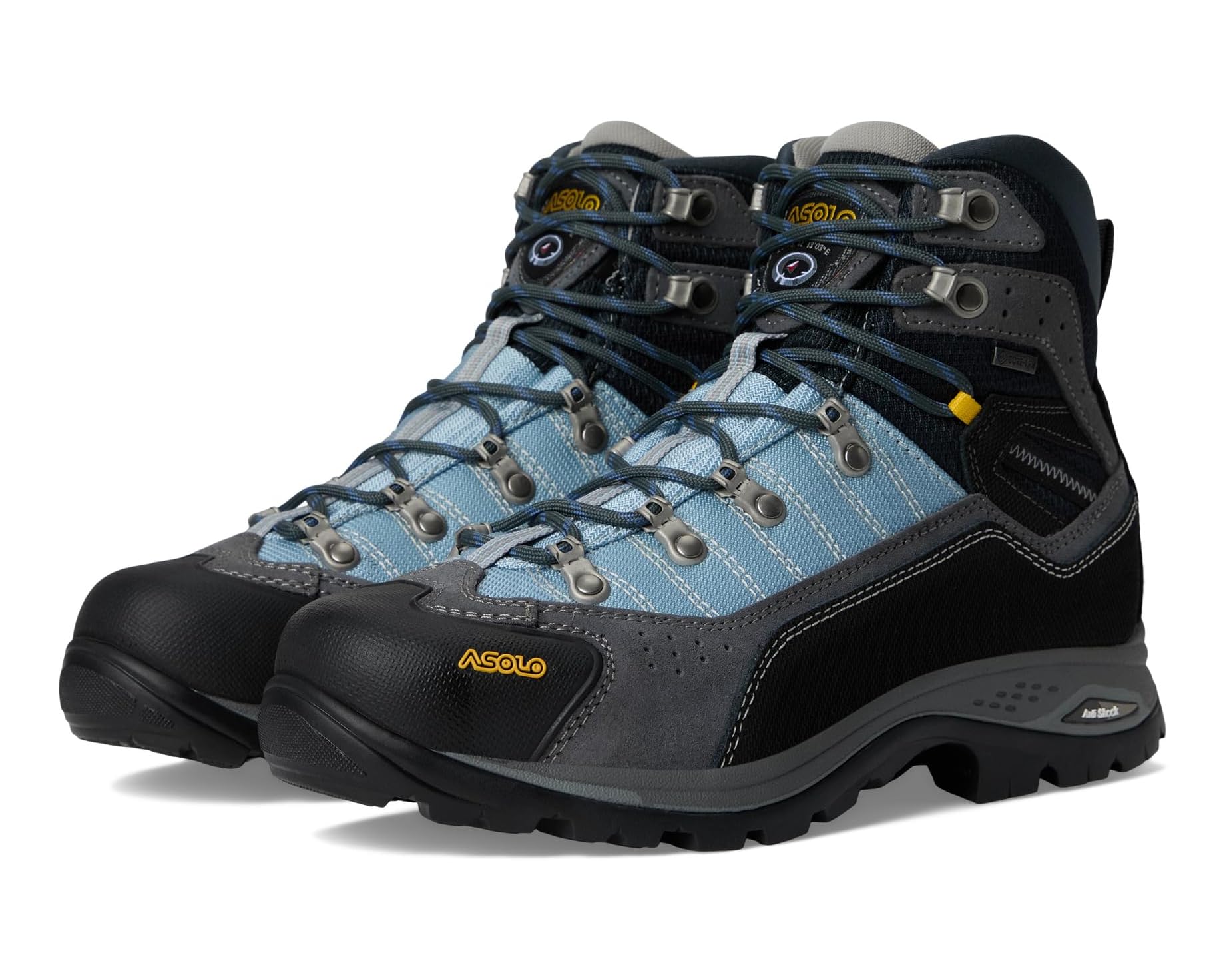 (取寄) アゾロ レディース ドリフター アイ エボ GV Asolo women Drifter I EVO GV Grey/Blue Fog｜スウィートラグ