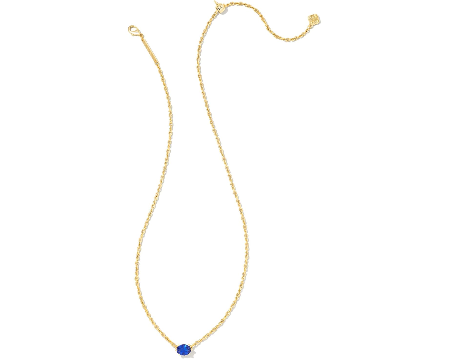 (取寄) ケンドラスコット ケイリン ペンダント ネックレス Kendra Scott Cailin Pendant Necklace Gold Blue Crystal|スウィートラグ