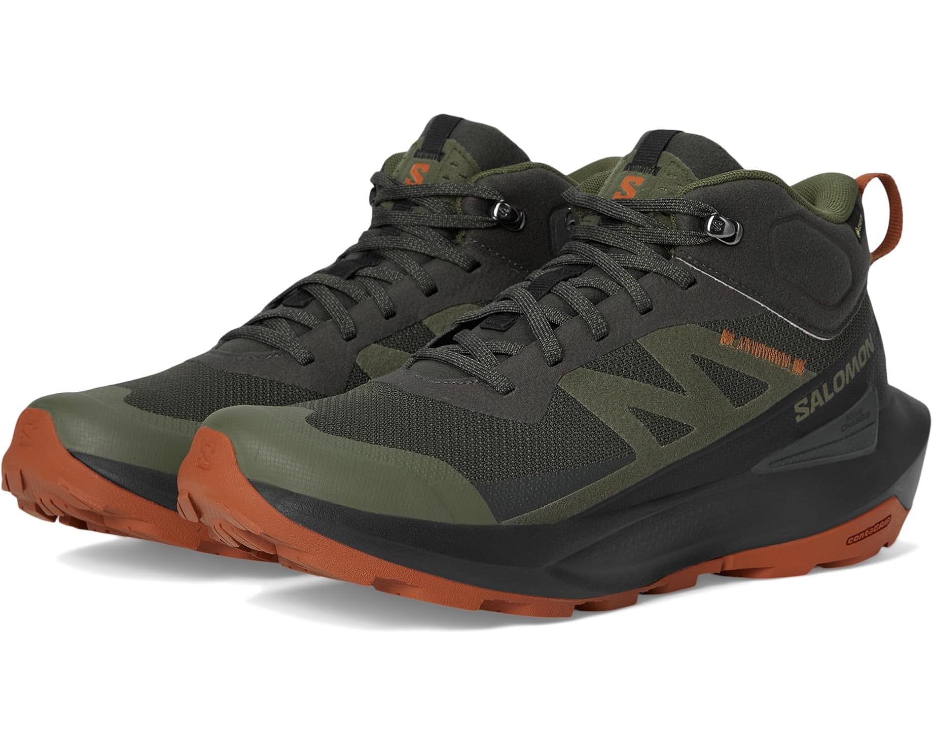 (取寄) サロモン メンズ エリクシール アクティブ Salomon men Elixir Activ Peat/Black/Caramel Cafe｜スウィートラグ