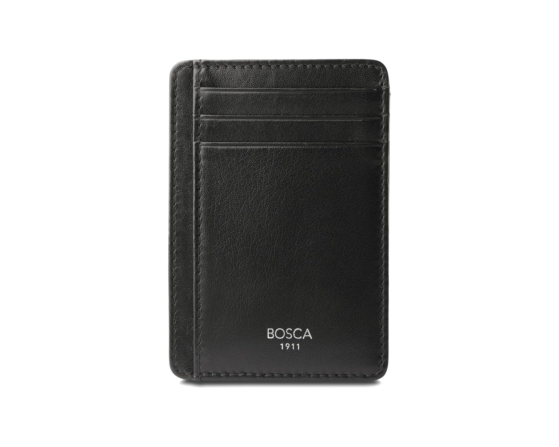 (取寄) ボスカ ナッパ ヴィテッロ - セブンポケット Id Rfid カード ケース Bosca Nappa Vitello - Seven-Pocket ID RFID Card Case Black｜スウィートラグ