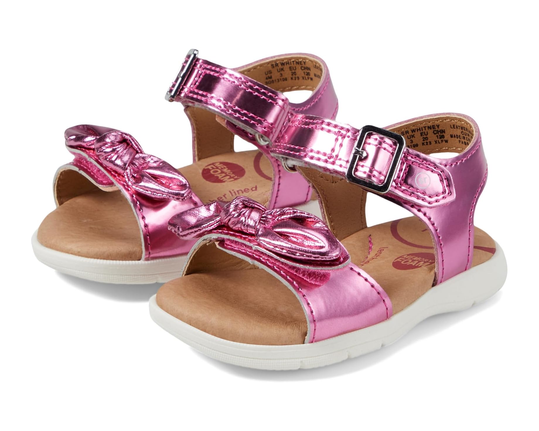 (取寄) ストライド ライト SR ホイットニー (トドラー) Stride Rite SR Whitney (Toddler) Hot Pink｜スウィートラグ