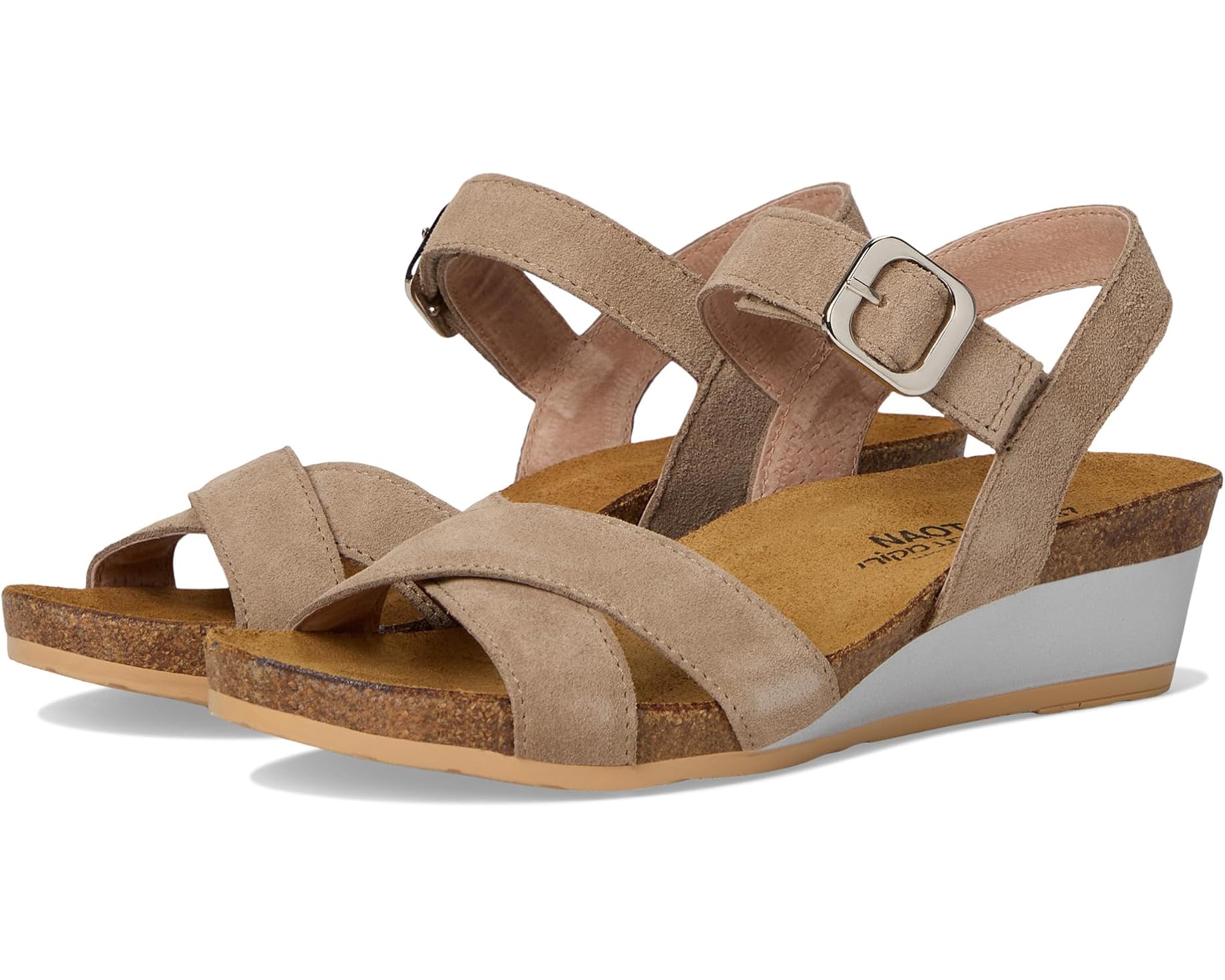 (取寄) ナオト レディース スローン Naot women Throne Almond Suede|スウィートラグ