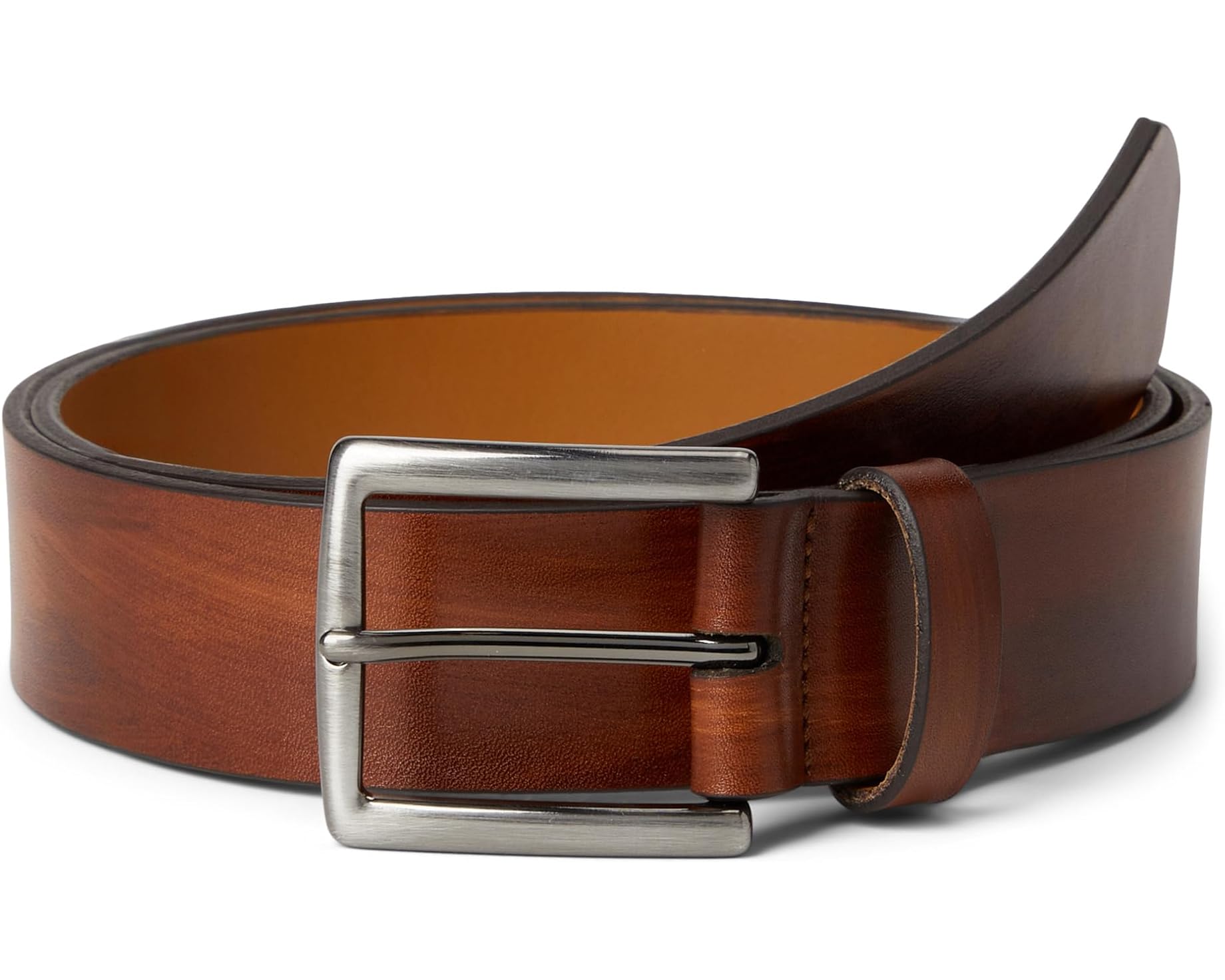 (取寄) ジョンストン&マーフィー ハンドステイン ベルト Johnston & Murphy Handstain Belt Brown｜スウィートラグ