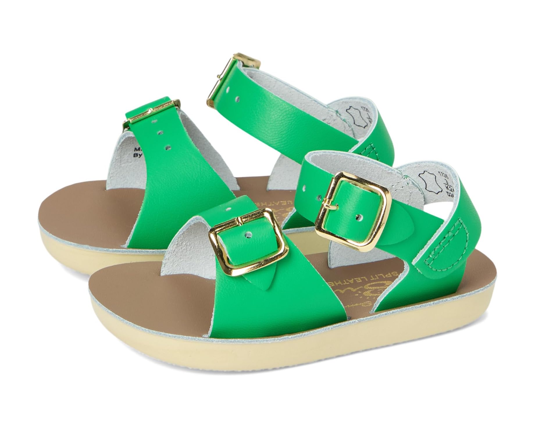 (取寄) ソルト ウォーター サンダル バイ ホイ シューズ サーファー (インファント/トドラー) Salt Water Sandal by Hoy Shoes Surfer (Infant/Toddler) Kelly Green｜スウィートラグ