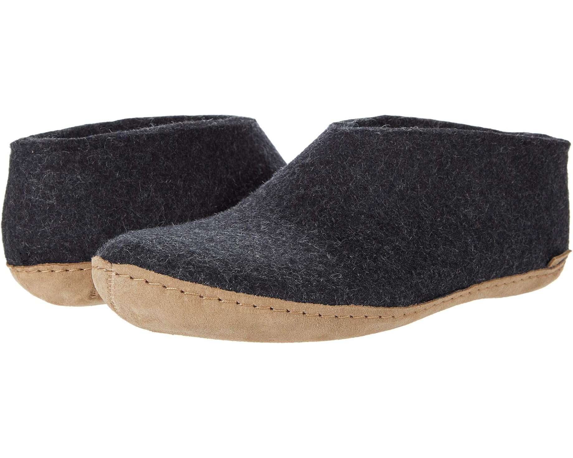 (取寄) グレーラップ ユニセックス ウール シューズ レザー アウトソール Glerups unisex Wool Shoes Leather Outsole Charcoal|スウィートラグ