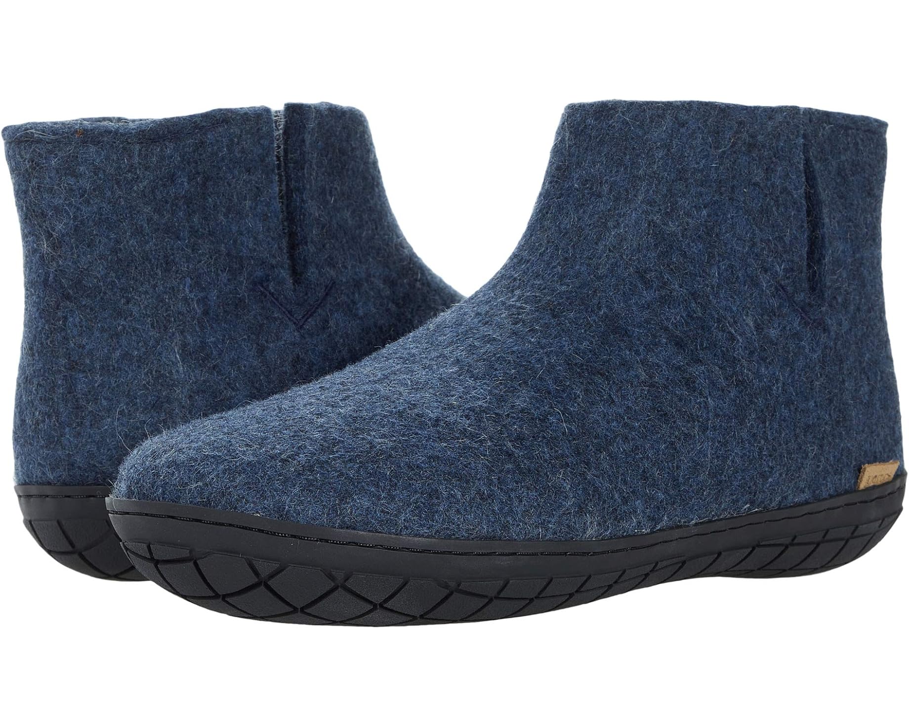 (取寄) グレーラップ ユニセックス ウール ブーツ ラバー アウトソール Glerups unisex Wool Boot Rubber Outsole Denim/Black Rubber|スウィートラグ