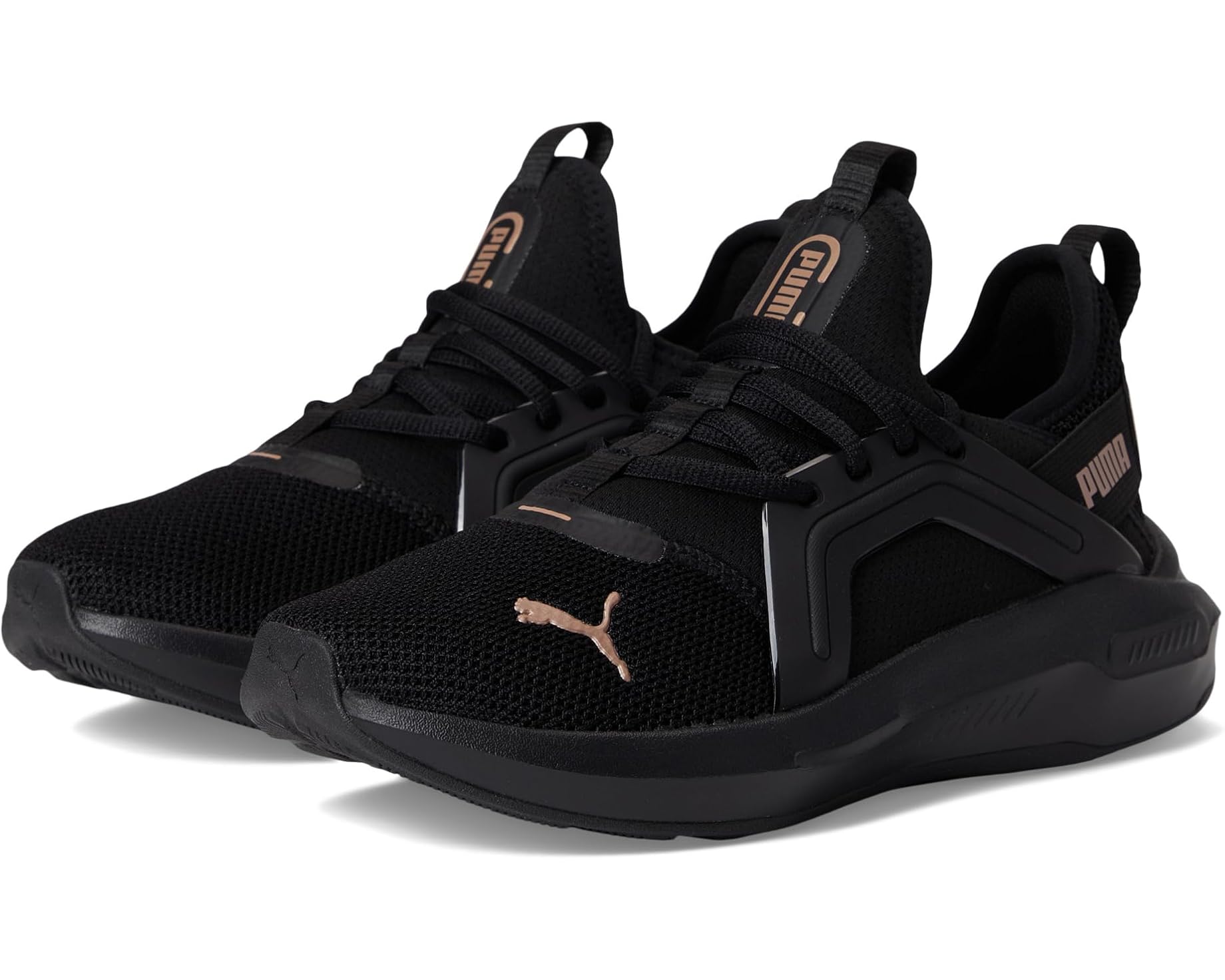 (取寄) プーマ ソフトライド エンゾ (ビッグ キッド) PUMA Softride Enzo (Big Kid) Puma Black/Rose Gold｜スウィートラグ