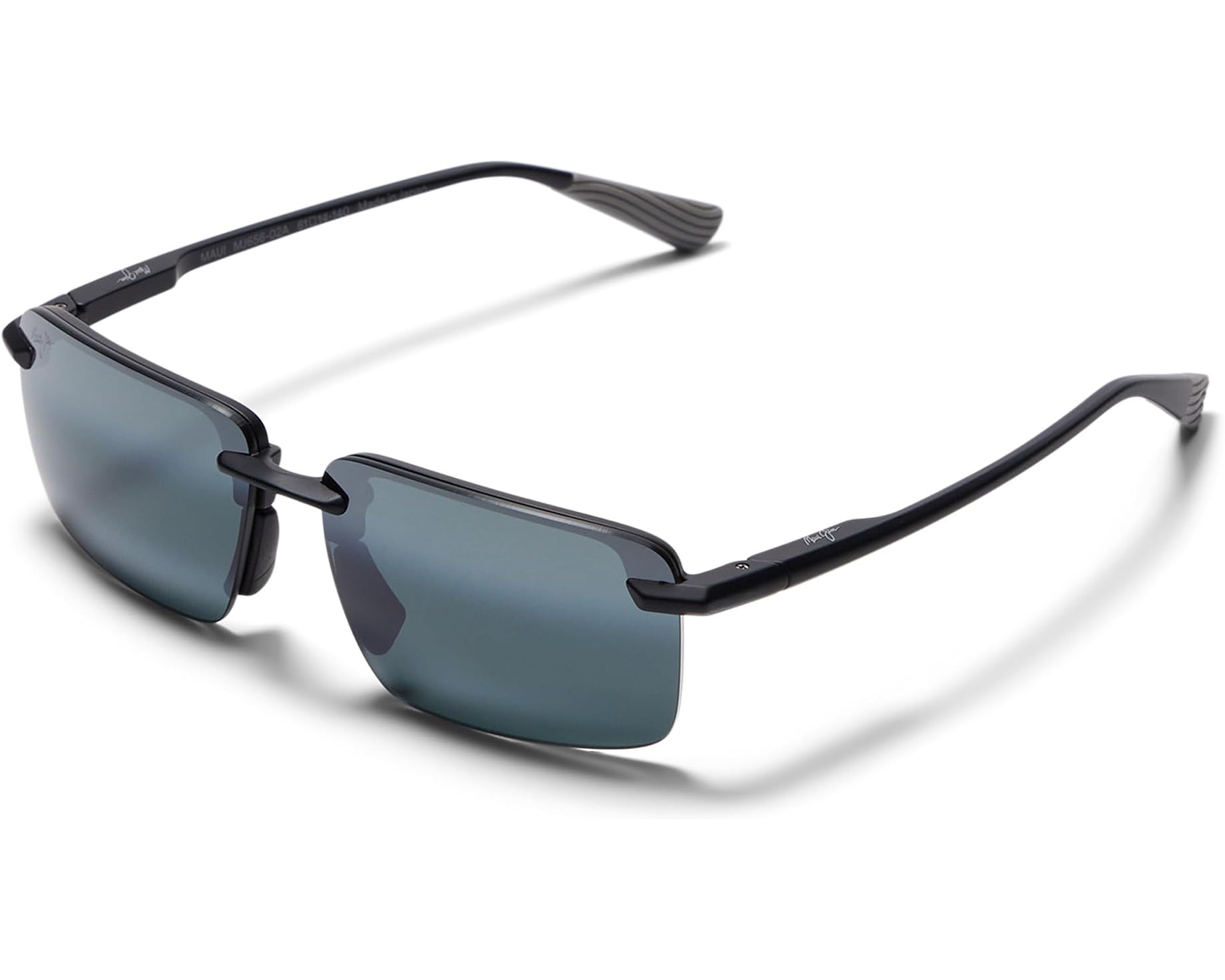 (取寄) マウイ ジム ラウリマ AF Maui Jim Laulima AF Matte Black/Neutral Grey Polarized｜スウィートラグ