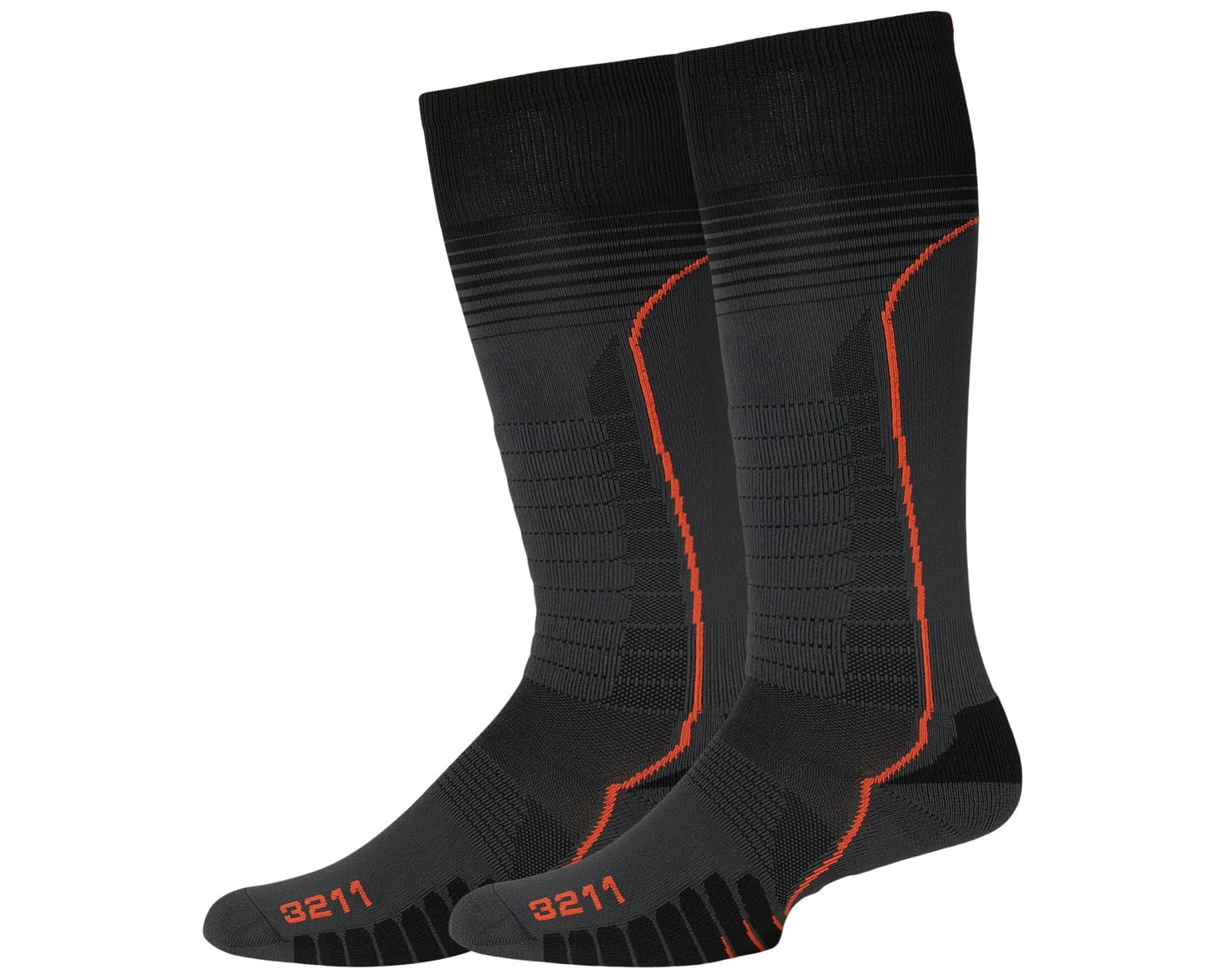 (取寄) ユーロソックス ユニセックス スキー シルバー シュプリーム 2-パック Eurosock unisex Ski Silver Supreme 2-Pack Asphalt 1|スウィートラグ