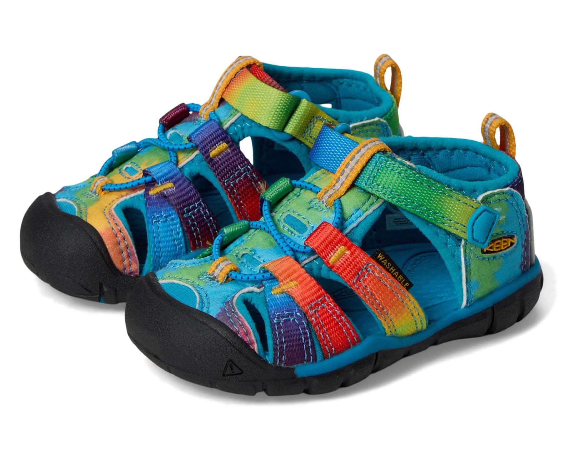 (取寄) キーン キッズ シーキャンプ リ シーエヌエックス (トドラー) KEEN kids Seacamp II CNX (Toddler) Vivid Blue/Original Tie-Dye｜スウィートラグ 14,717円