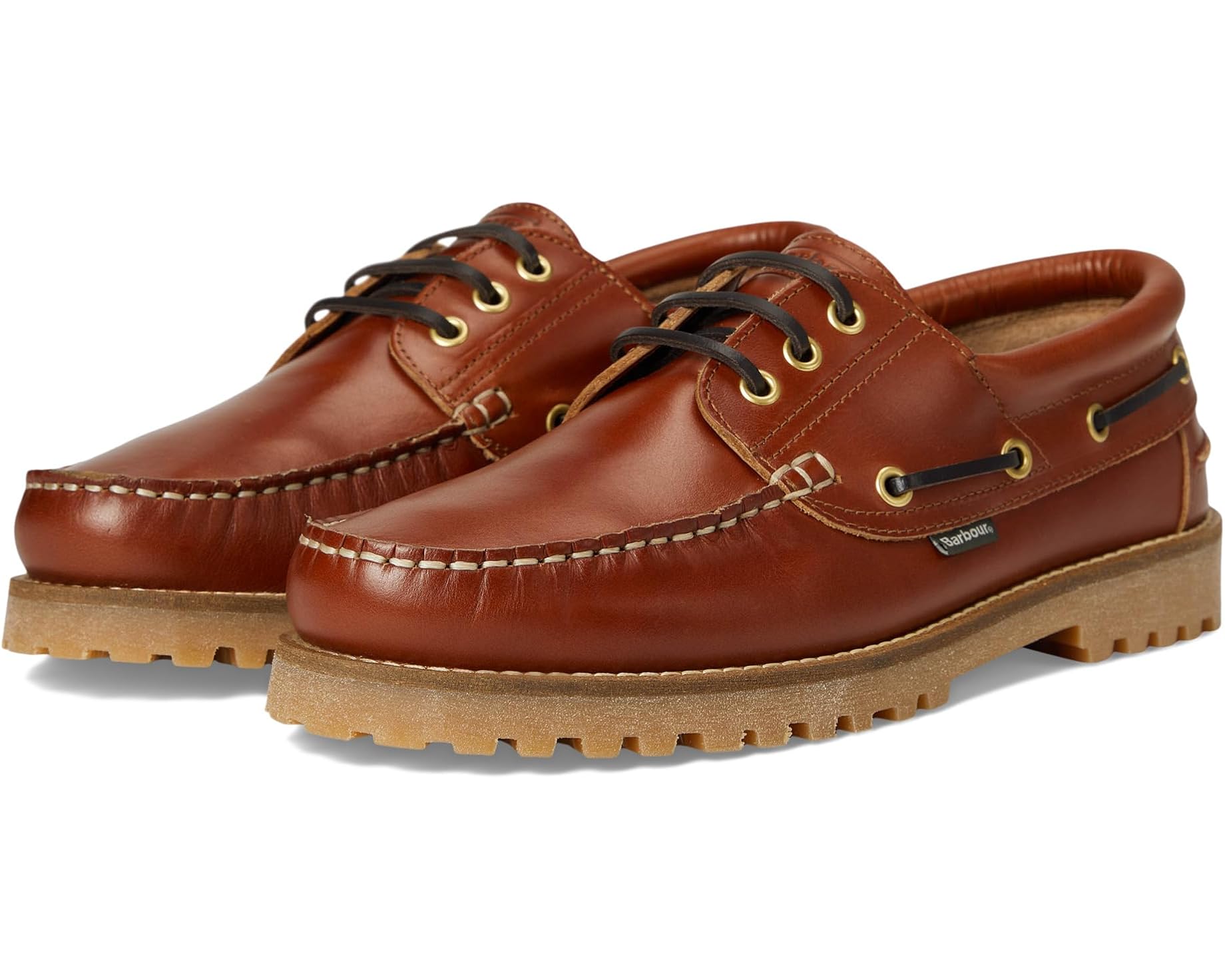 (取寄) バブアー メンズ デック ボート シューズ Barbour men Deck Boat Shoes Tan｜スウィートラグ