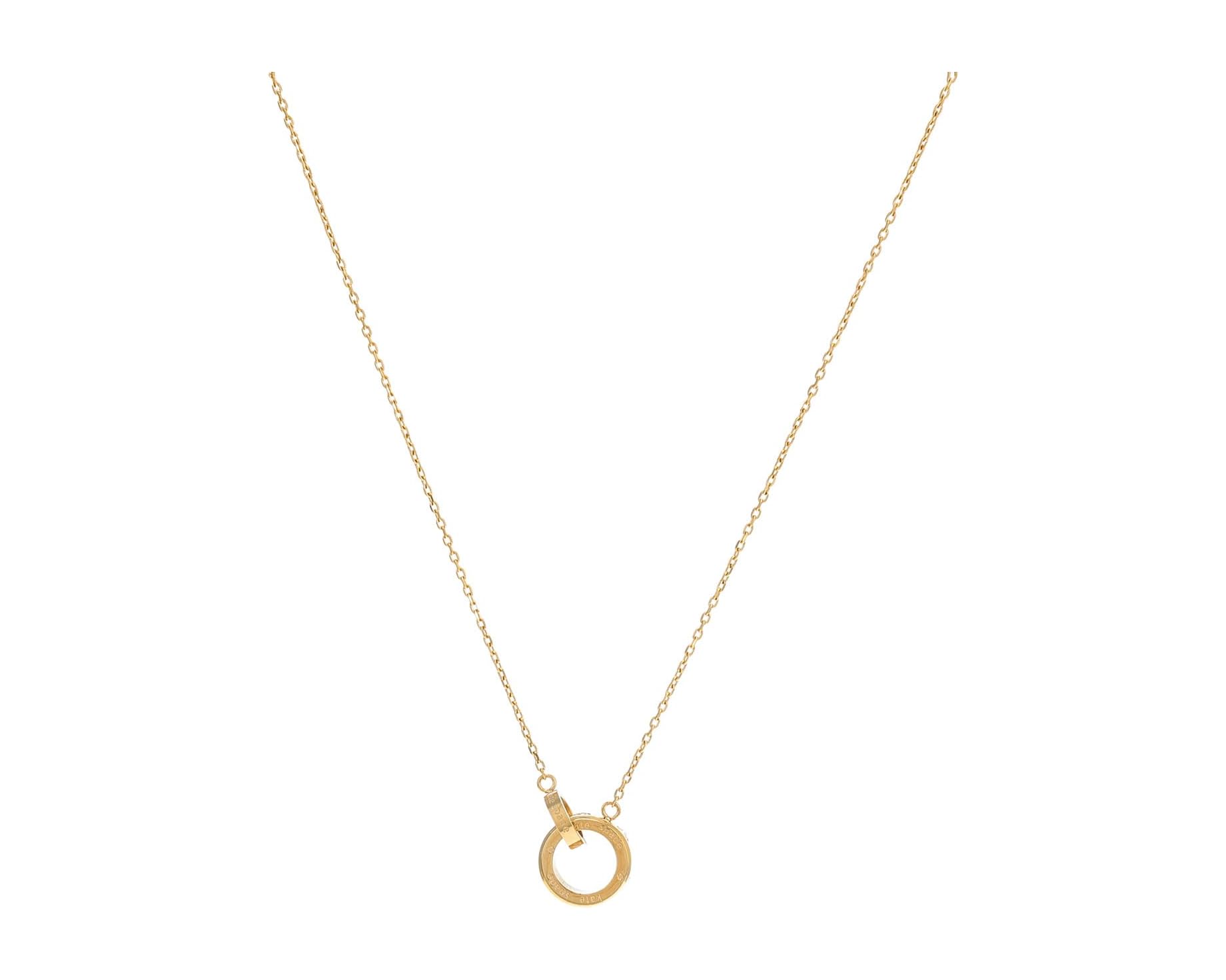 (取寄) ケイトスペード セット イン ストーン ペンダント Kate Spade New York Set In Stone Pendant Gold Clear|スウィートラグ