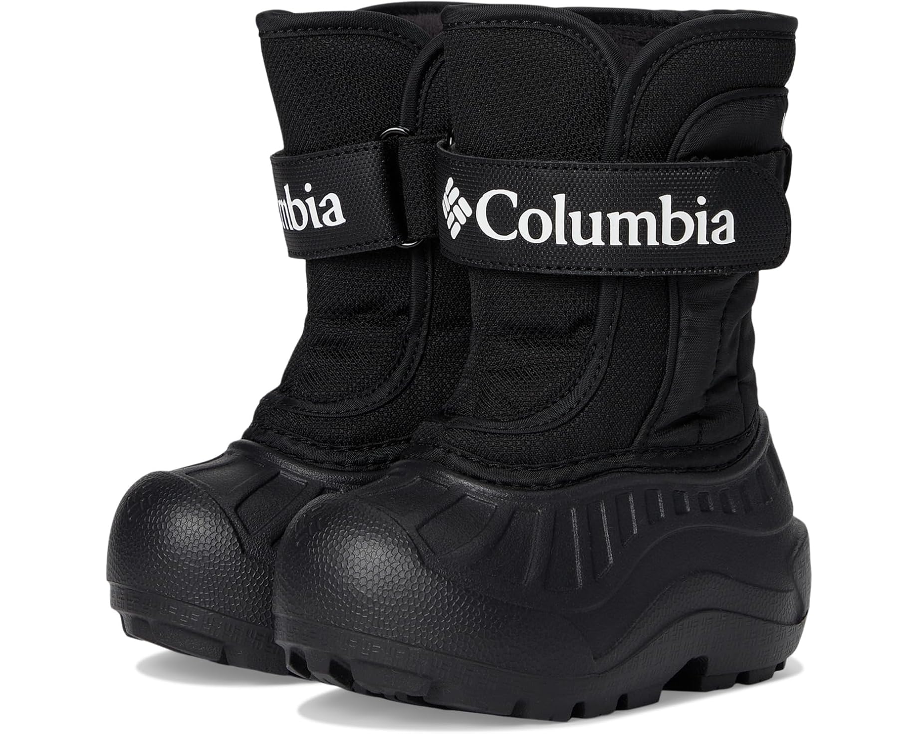 (取寄) コロンビア キッズ パウダーバグ ストラップ (トドラー) Columbia kids Powderbug Snowlite Strap (Toddler) Black/White｜スウィートラグ