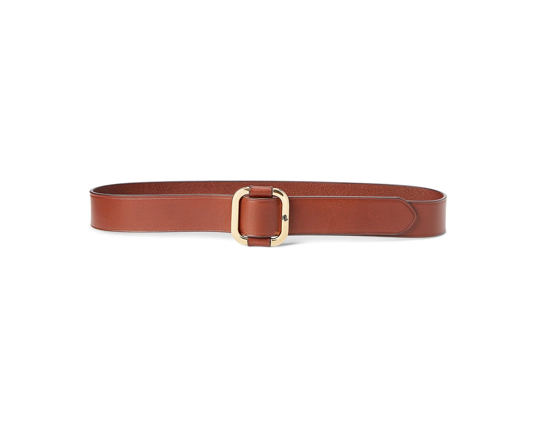 (取寄) ローレン ラルフローレン スライド バックル レザー ベルト Lauren Ralph Lauren Slide Buckle Leather Belt Cuoio｜スウィートラグ