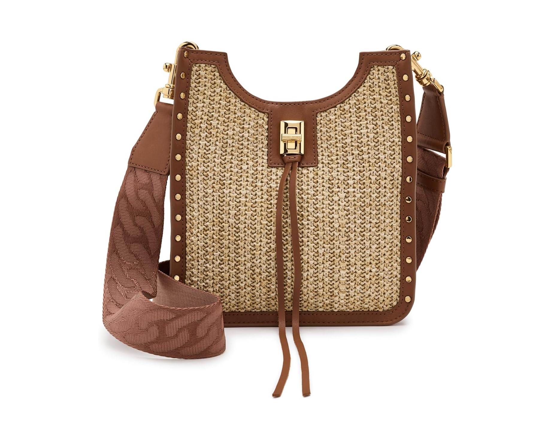 (取寄) レベッカミンコフ ダレン ミニ フィード Rebecca Minkoff Darren Mini Feed Natural/Cocoa｜スウィートラグ