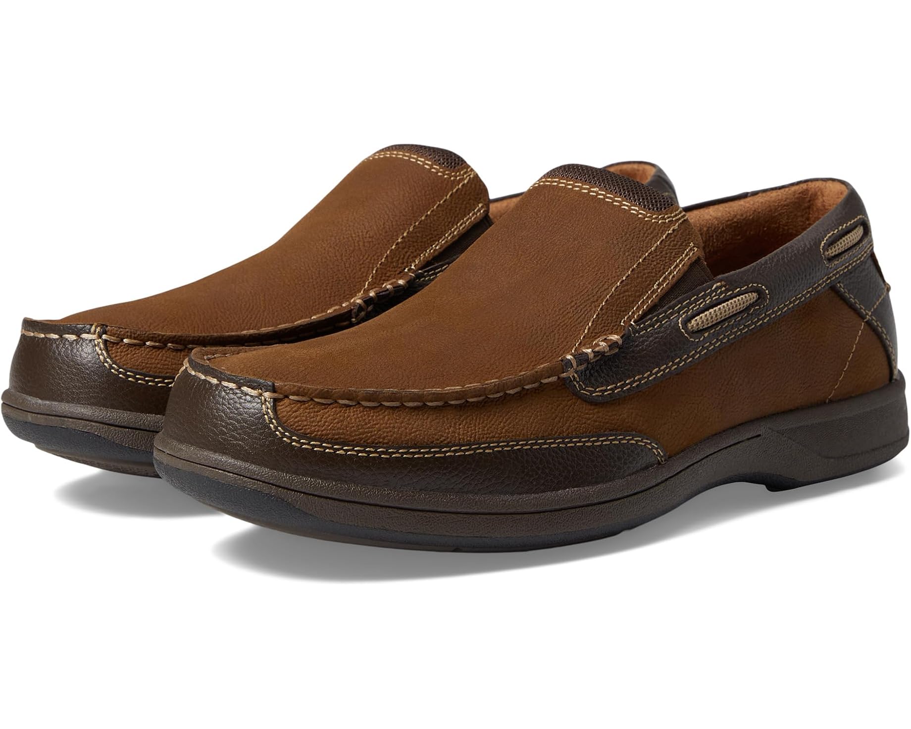 (取寄) フローシャイム メンズ レイクサイド スリップ Florsheim men Lakeside Slip Stone Crazy Horse｜スウィートラグ