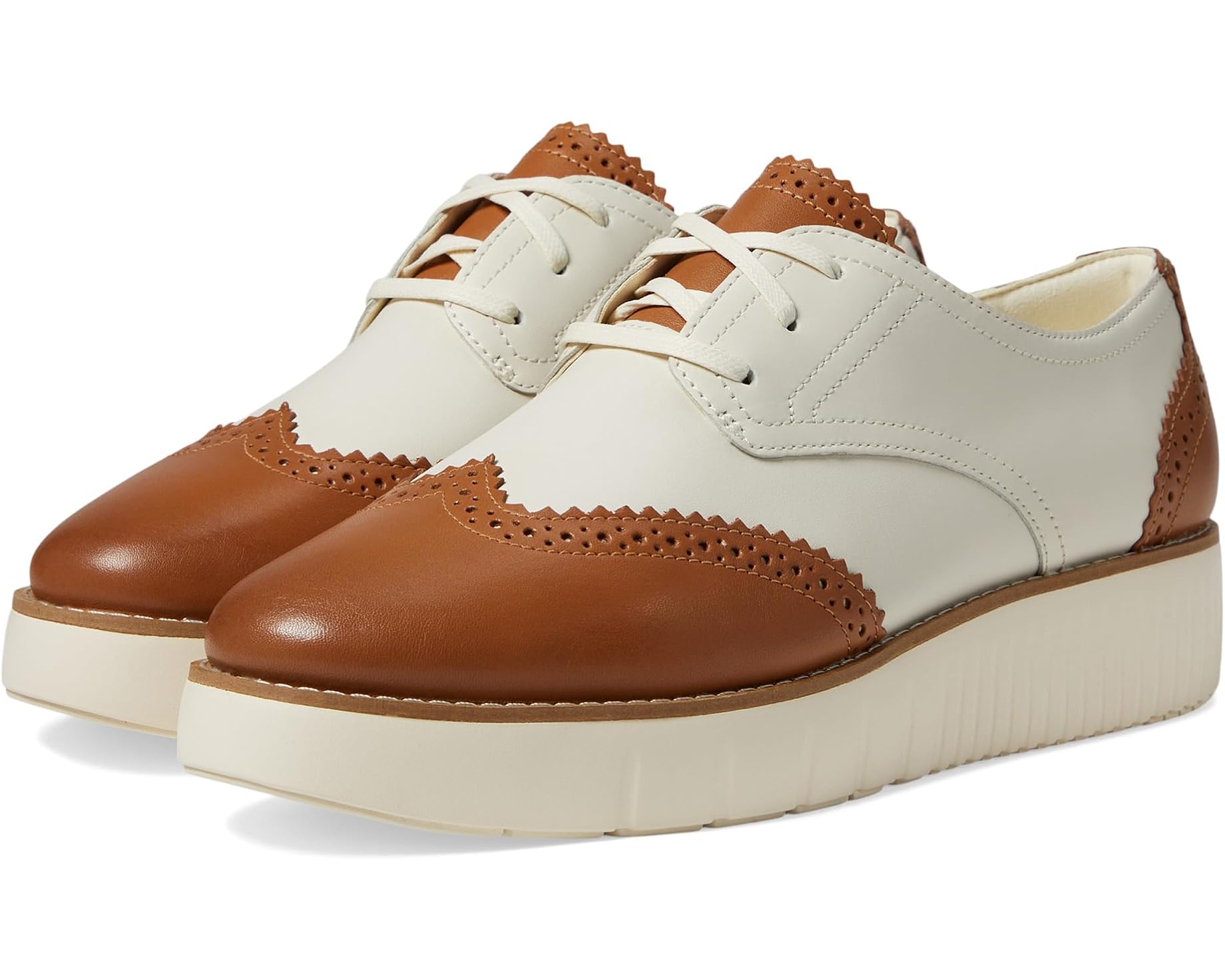 (取寄) コールハーン レディース グランド シティ プラットフォーム オックスフォード Cole Haan women Grand City Platform Oxford Dark Caramel/Ivory｜スウィートラグ 42,088円