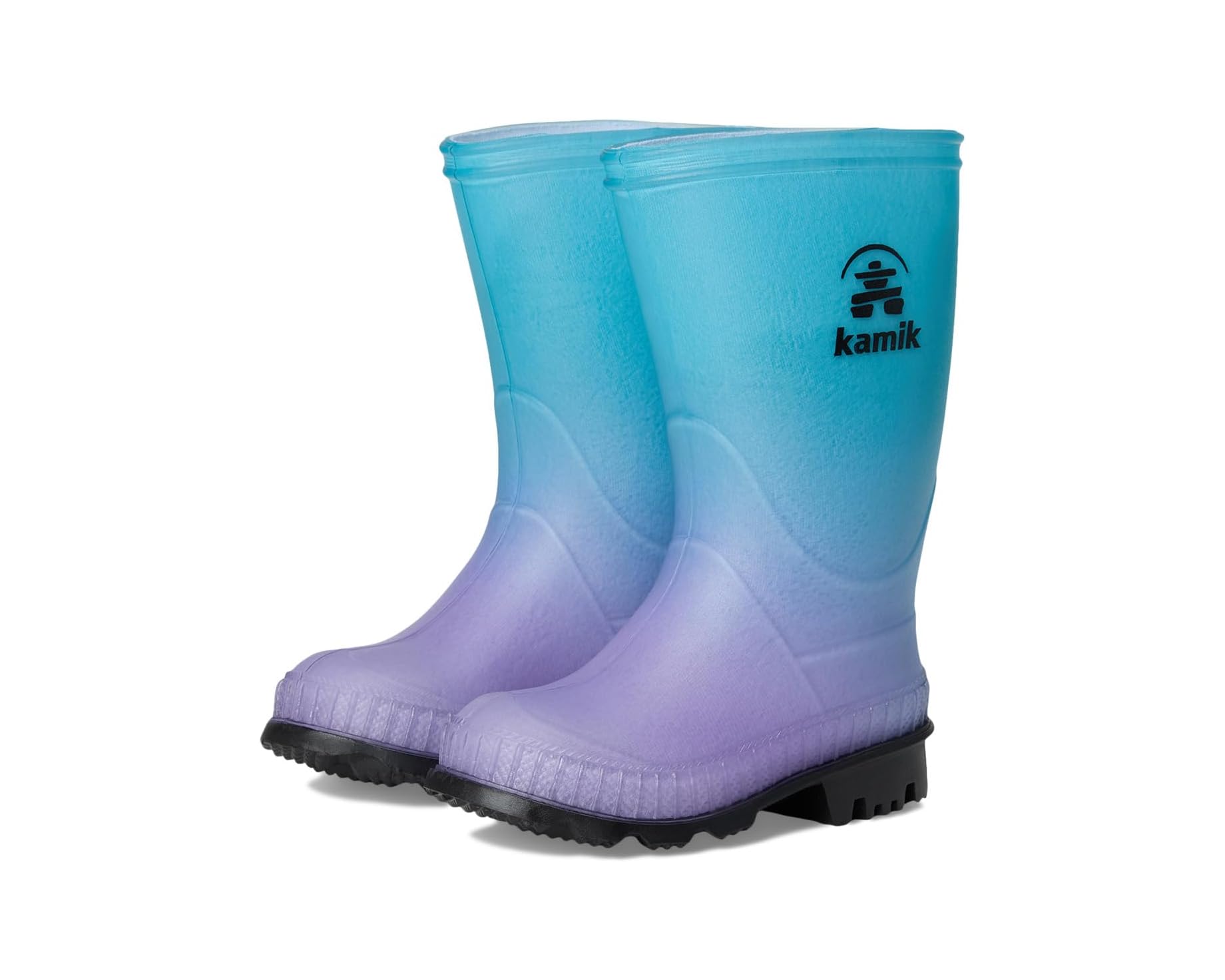 (取寄) カミック キッズ ストンプ プリント (トドラー/リトル キッド/ビッグ キッド) Kamik kids Stomp Print (Toddler/Little Kid/Big Kid) Turquoise｜スウィートラグ