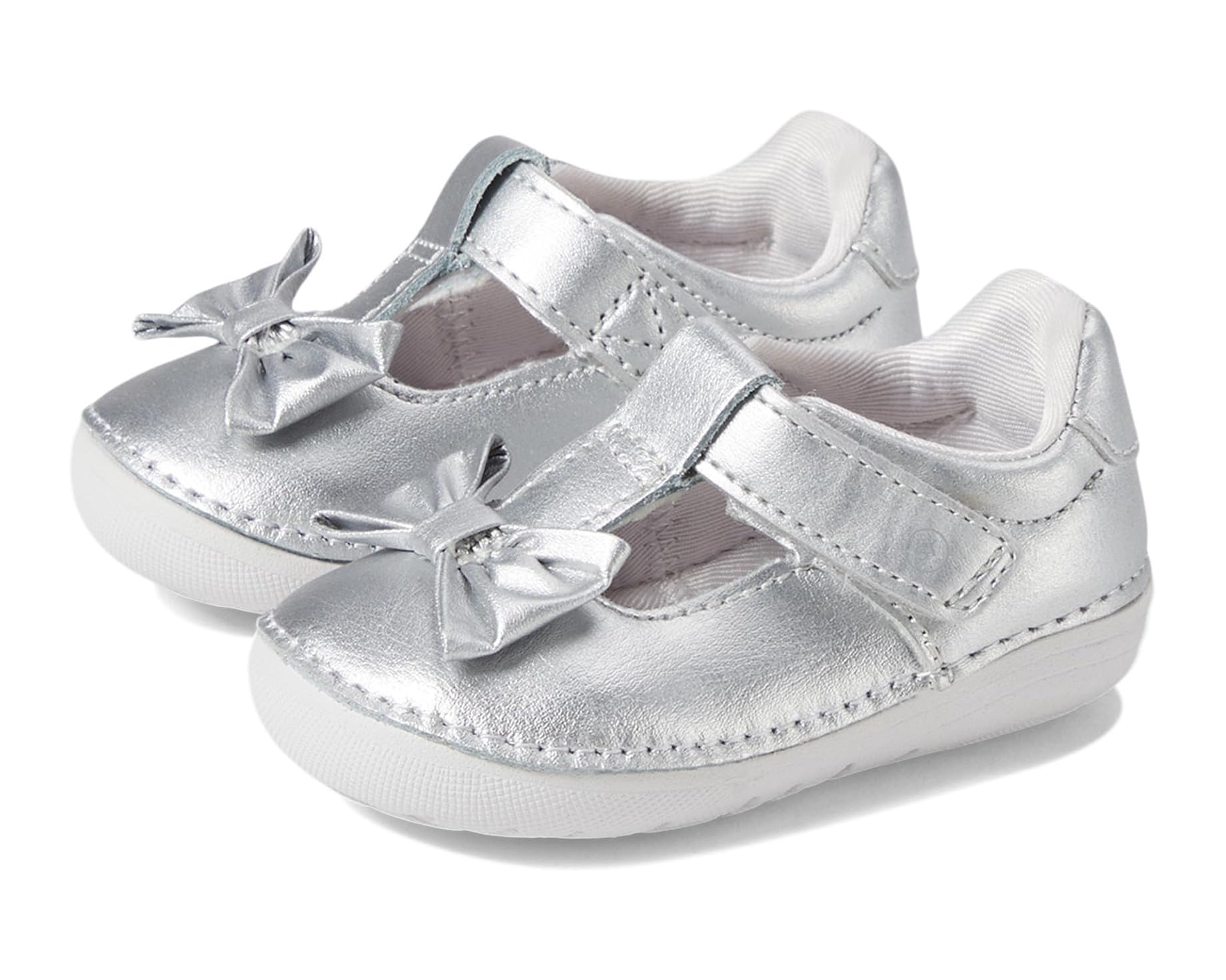 (取寄) ストライド ライト SM (トドラー/リトル キッド) Stride Rite SM Ashtyn (Toddler/Little Kid) Silver｜スウィートラグ