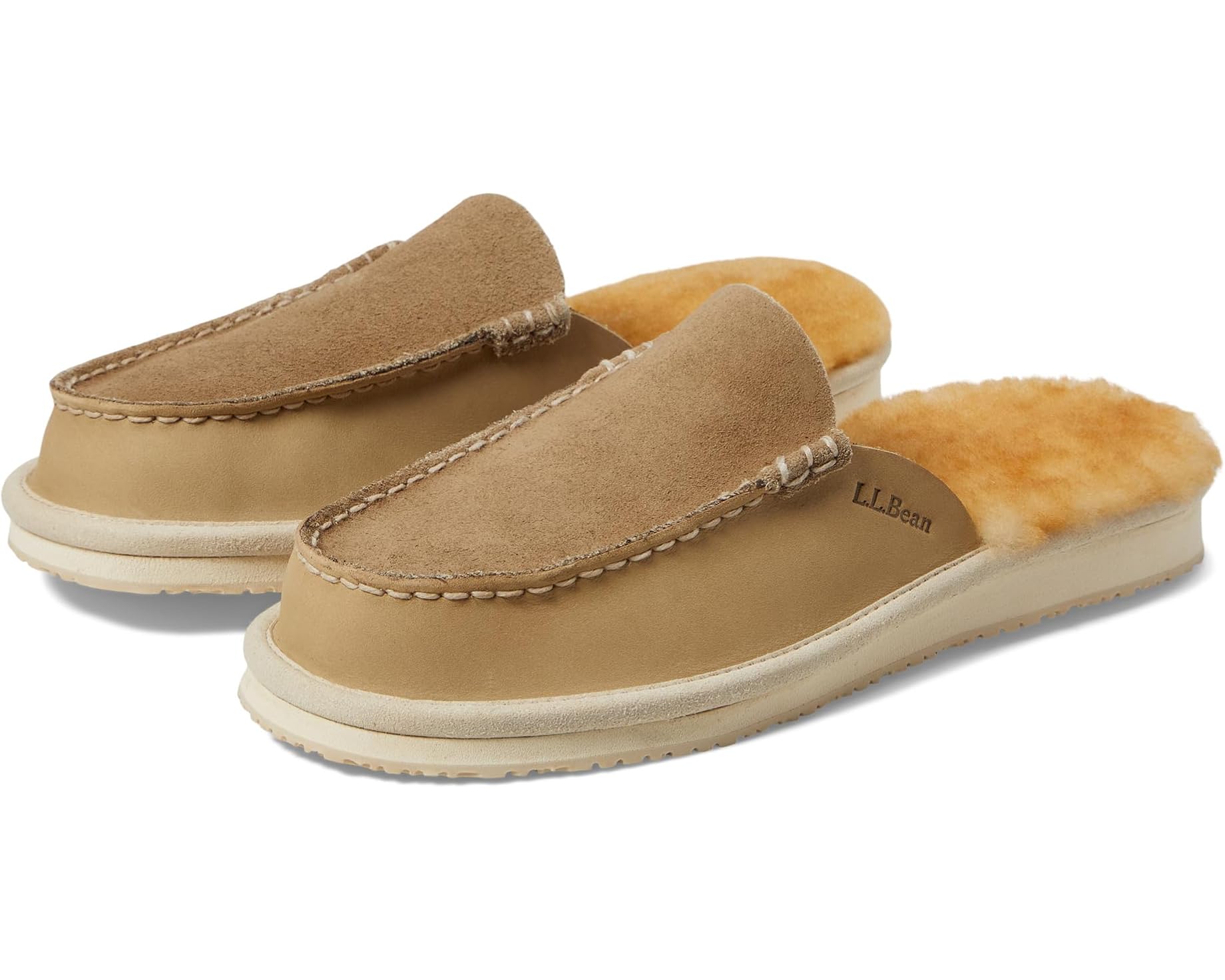 (取寄) エルエルビーン レディース ウィックド グッド スリッパ スカフ 4 L.L.Bean women Wicked Good Slipper Scuff 4 Sand Dune|スウィートラグ