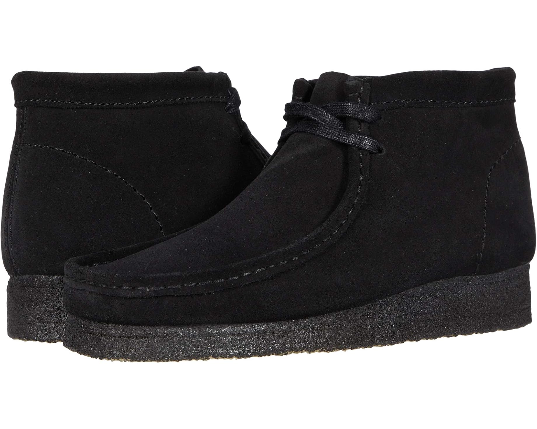 (取寄) クラークス メンズ ワラビー ブーツ Clarks men Wallabee Boots Black Suede｜スウィートラグ