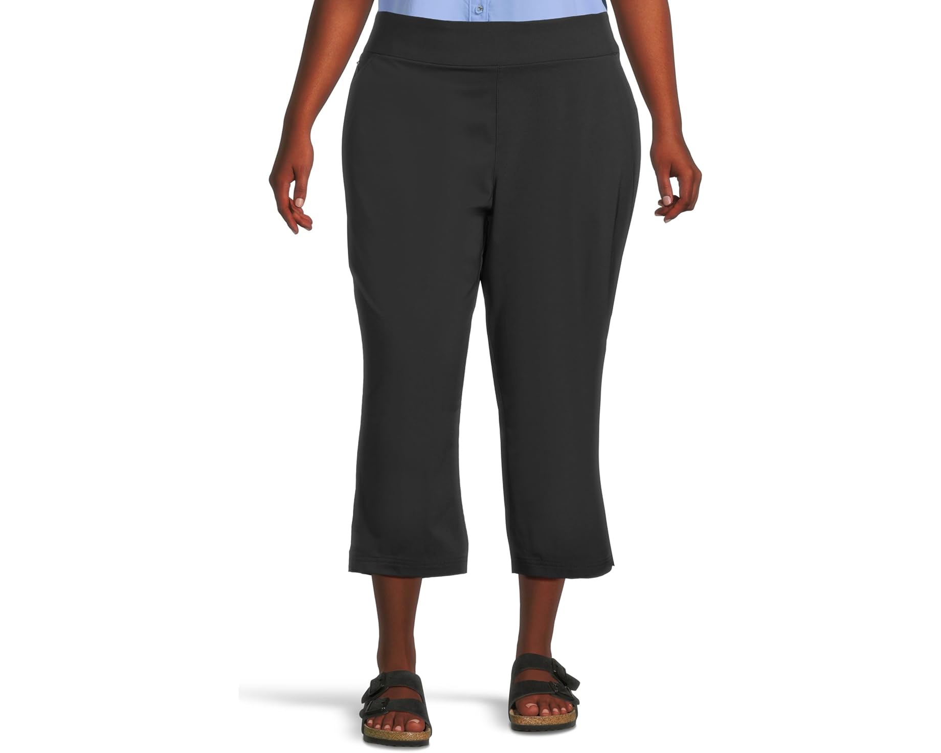 (取寄) コロンビア レディース プラス サイズ オール カプリ Columbia women Plus Size All Seasons Capri Black｜スウィートラグ