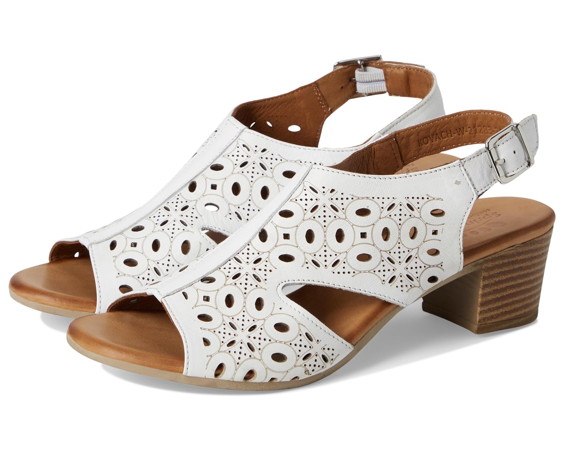 (取寄) スプリング ステップ レディース Spring Step women Kovach White|スウィートラグ