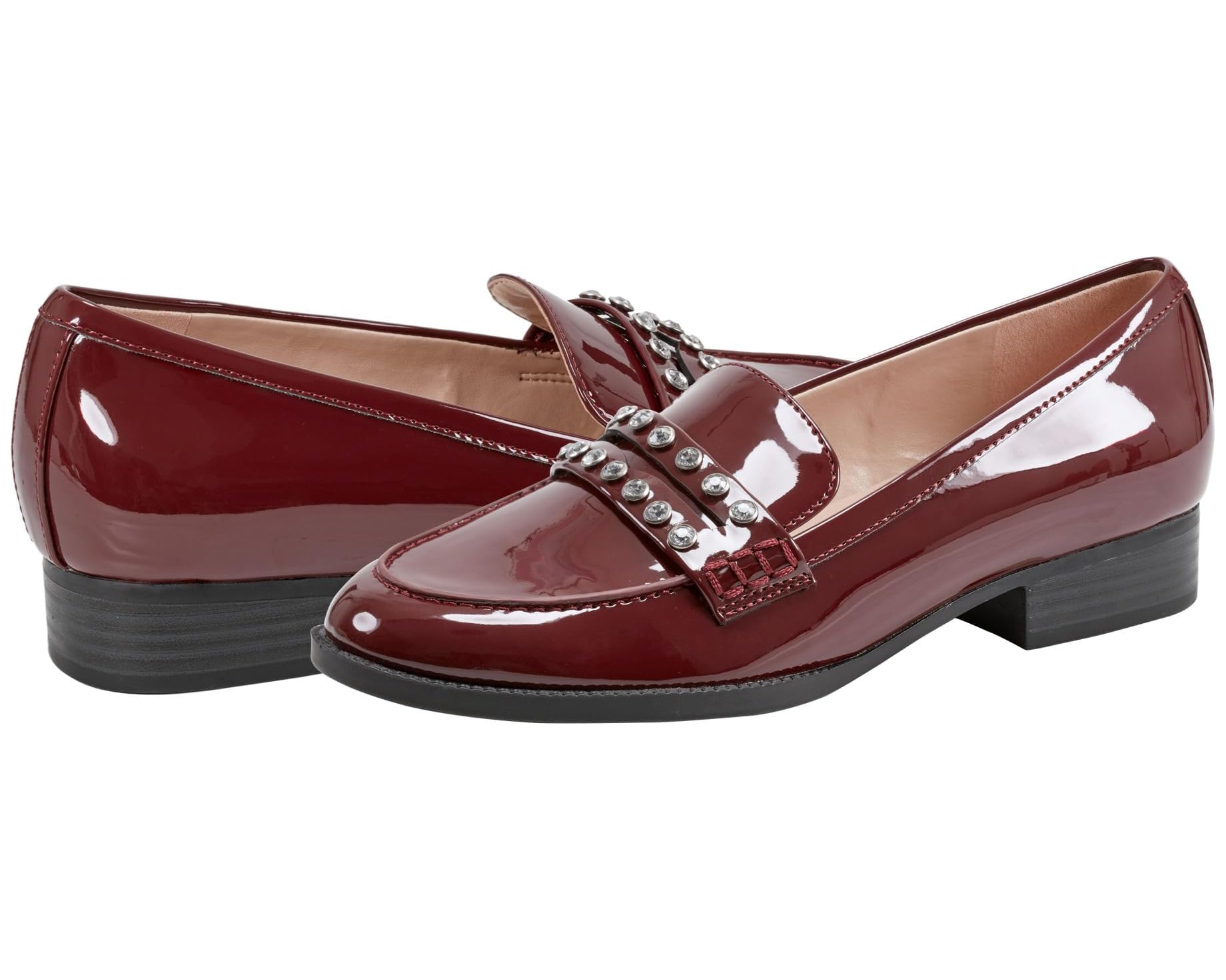 (取寄) バンドリーノ レディース ローラ Bandolino women Laura Dark Red Patent|スウィートラグ