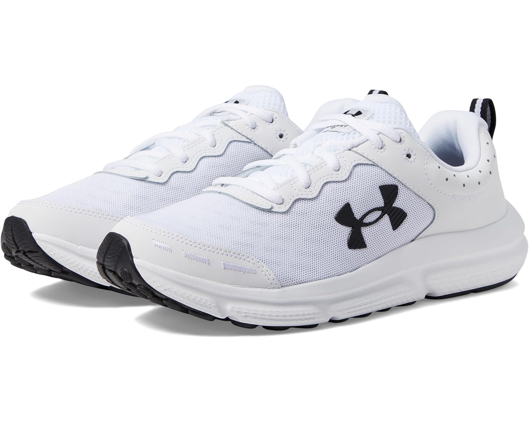 (取寄) アンダーアーマー メンズ チャージド アサート 10 Under Armour men Charged Assert 10 White/Black/Black｜スウィートラグ