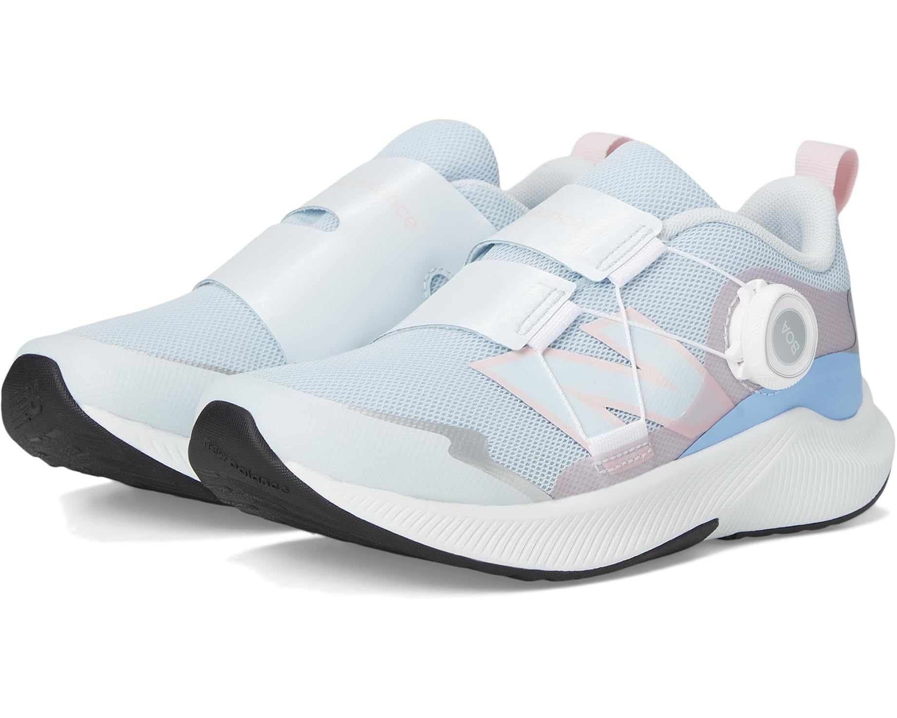 (取寄) ニューバランス キッズ ダイナソフト リビール V4 ボア (ビッグ キッド) New Balance kids DynaSoft Reveal v4 BOA (Big Kid) Ice Blue/Rose Sugar｜スウィートラグ