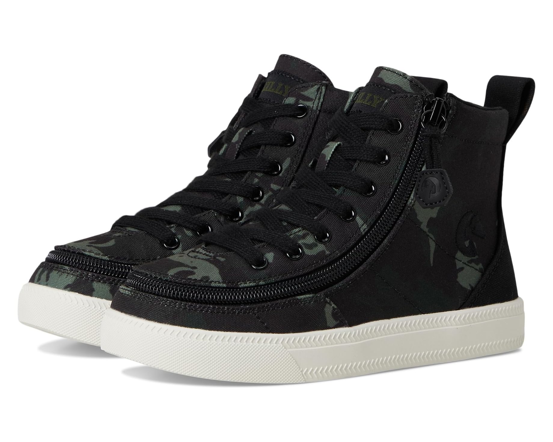 (取寄) ビリー フットウェア キッズ クラシック レース ハイ (リトル キッド/ビッグ キッド) BILLY Footwear kids Classic Lace High (Little Kid/Big Kid) Camo/White｜スウィートラグ 17,206円
