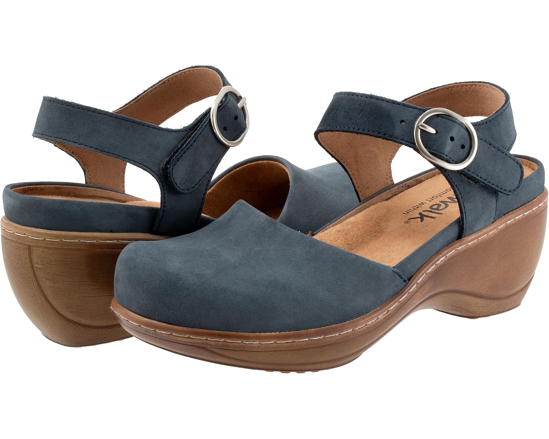 (取寄) ソフトウォーカー レディース マベル SoftWalk women Mabelle Smoke Nubuck|スウィートラグ