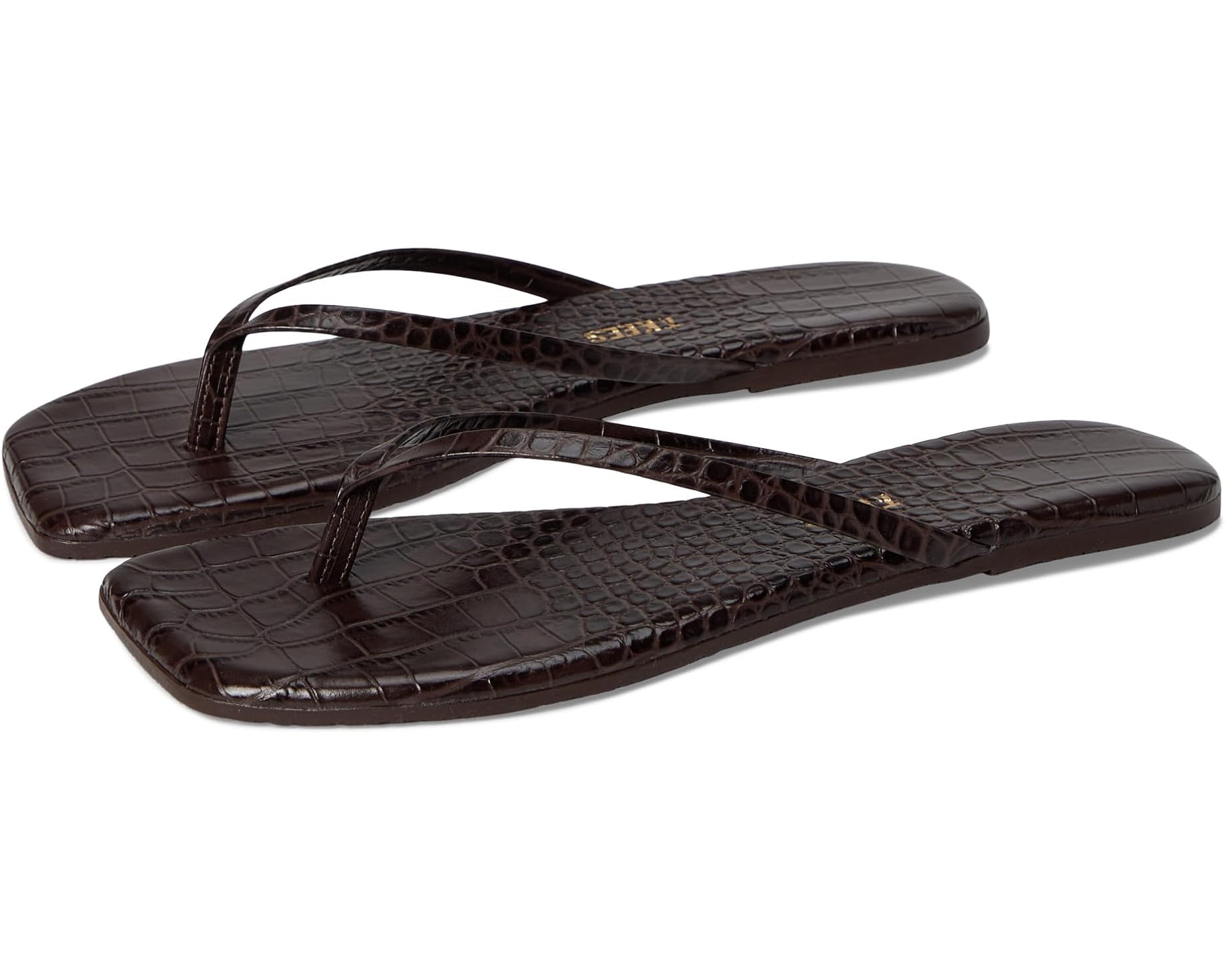 (取寄) ティキーズ レディース スクエア トゥ リリー TKEES women Square Toe Lily Carob Croc|スウィートラグ