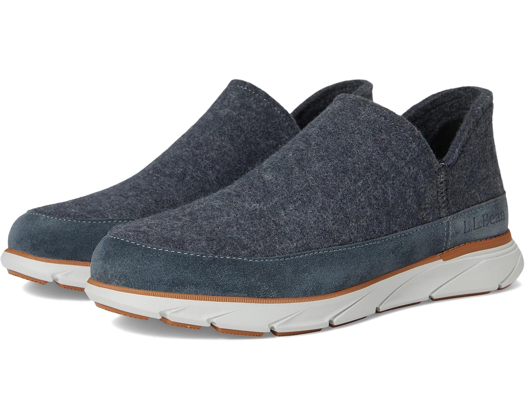 (取寄) エルエルビーン メンズ スリップ オン ウール L.L.Bean men Downeast Slip On Wool Iron｜スウィートラグ