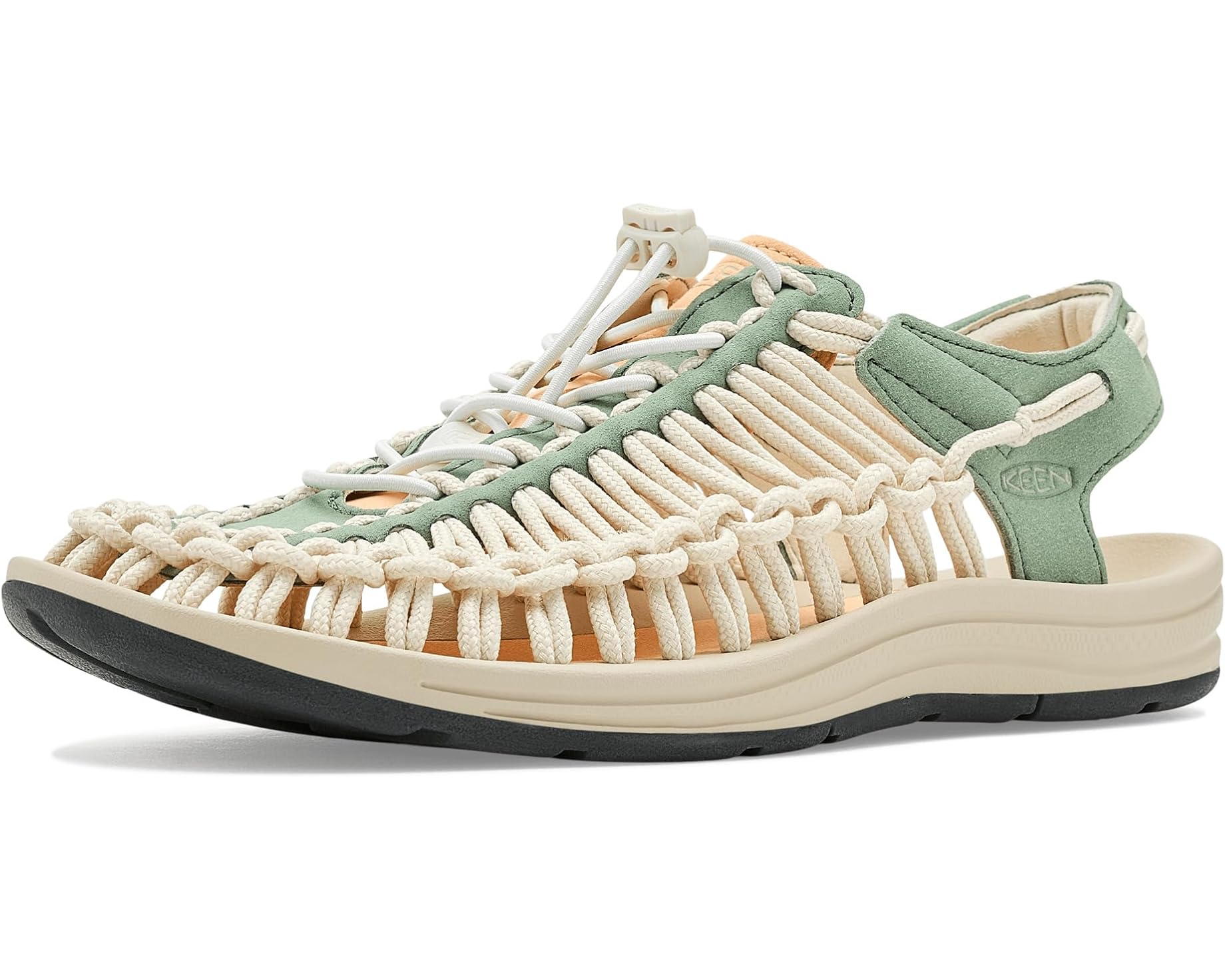 (取寄) キーン レディース ユニーク KEEN women Uneek Lily Pad/Peach Fuzz|スウィートラグ