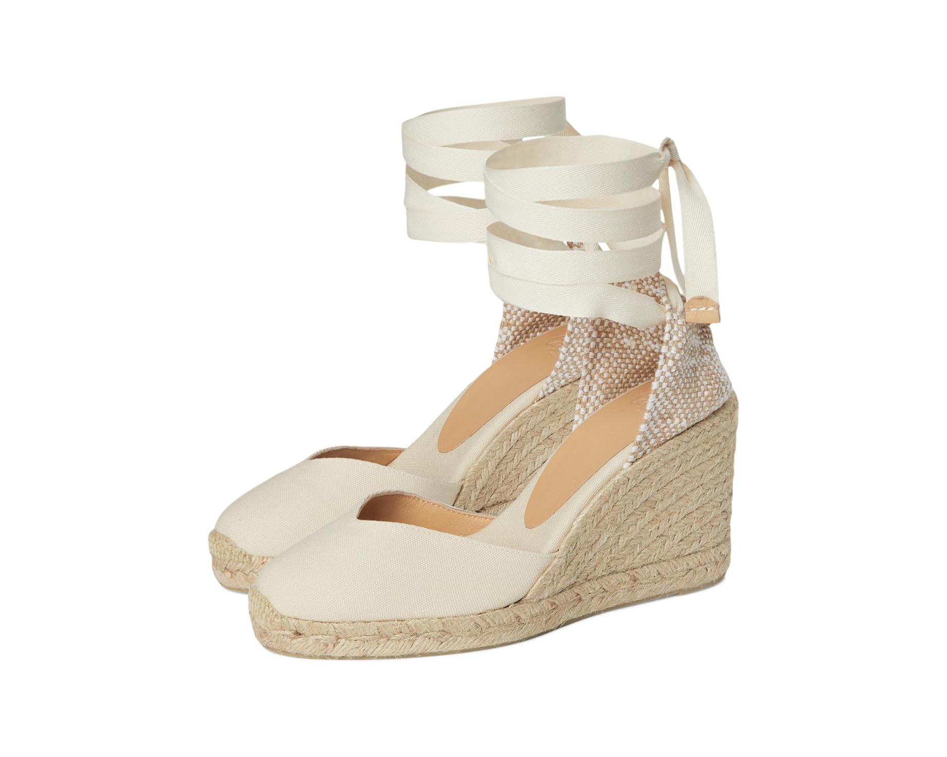 (取寄) カスタニエール レディース キアラ 80 ウム ウェッジ エスパドリーユ CASTANER women Chiara 80 mm Wedge Espadrille Ivory 1|スウィートラグ