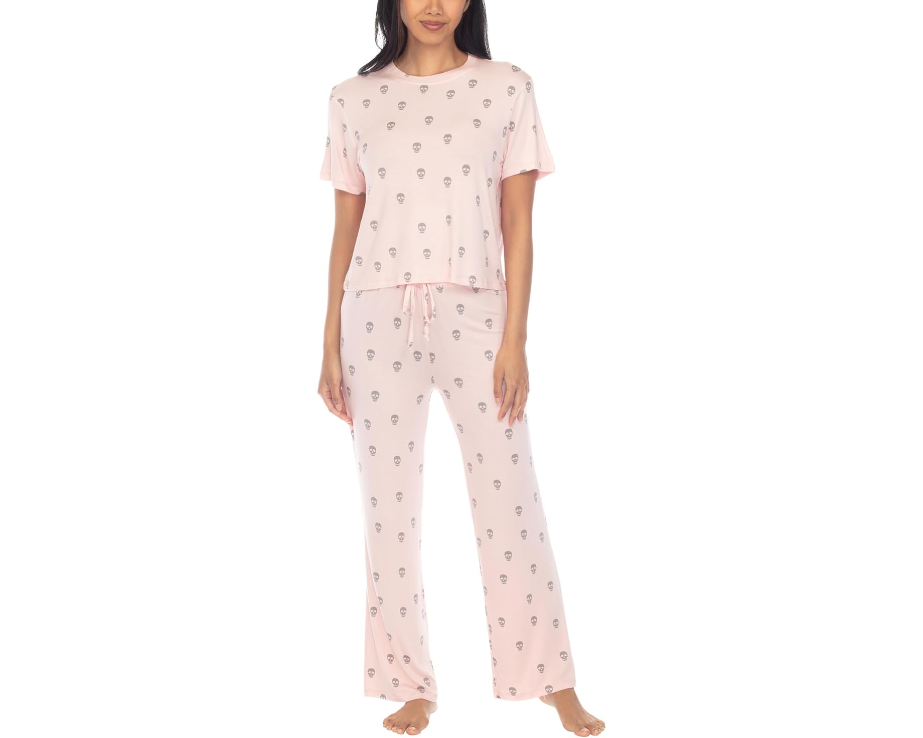 (取寄) レディース オール アメリカン Pj セット HONEYDEW women All American PJ Set Starbird Skulls|スウィートラグ