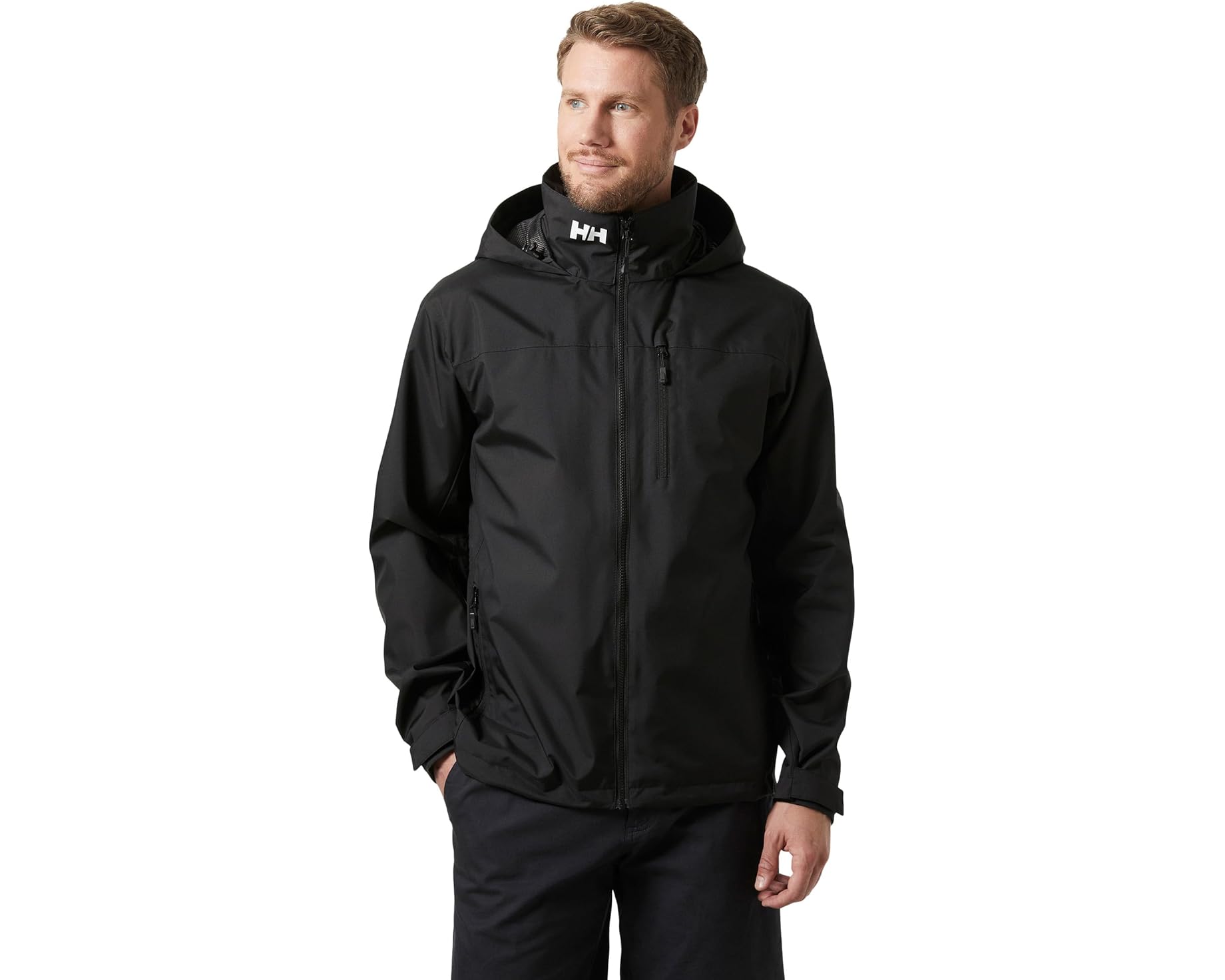 (取寄) ヘリーハンセン メンズ クルー フーデット ジャケット 2.0 Helly Hansen men Crew Hooded Jacket 2.0 Black|スウィートラグ