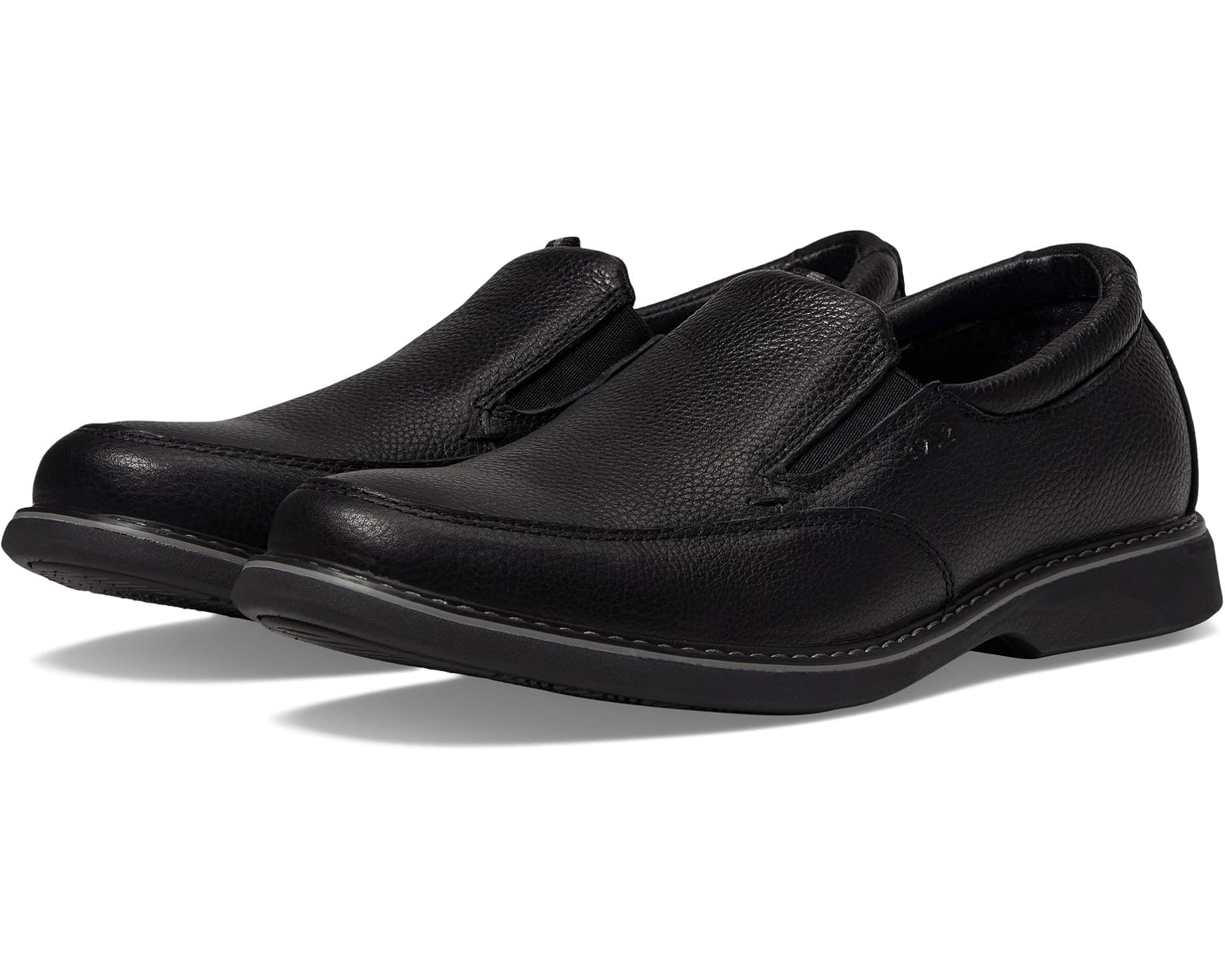 (取寄) ナン ブッシュ メンズ オットー プレーン トゥ スリッポン Nunn Bush men Otto Plain Toe Slip-On Black｜スウィートラグ